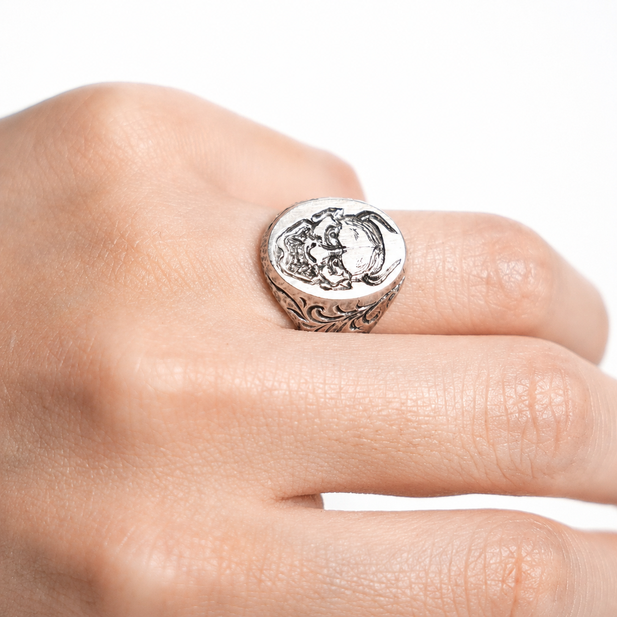 Anillo de plata / Hannya