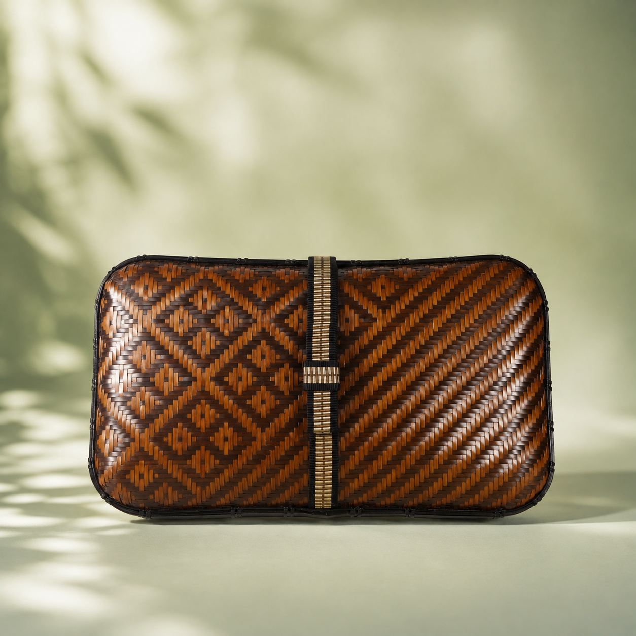 Sac d'embrayage en bambou