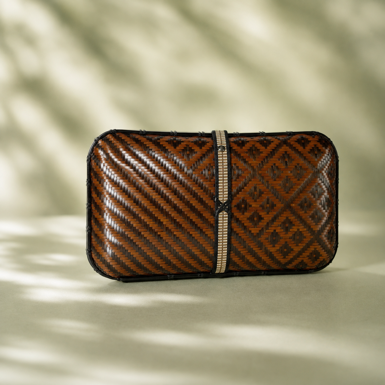 Sac d'embrayage en bambou