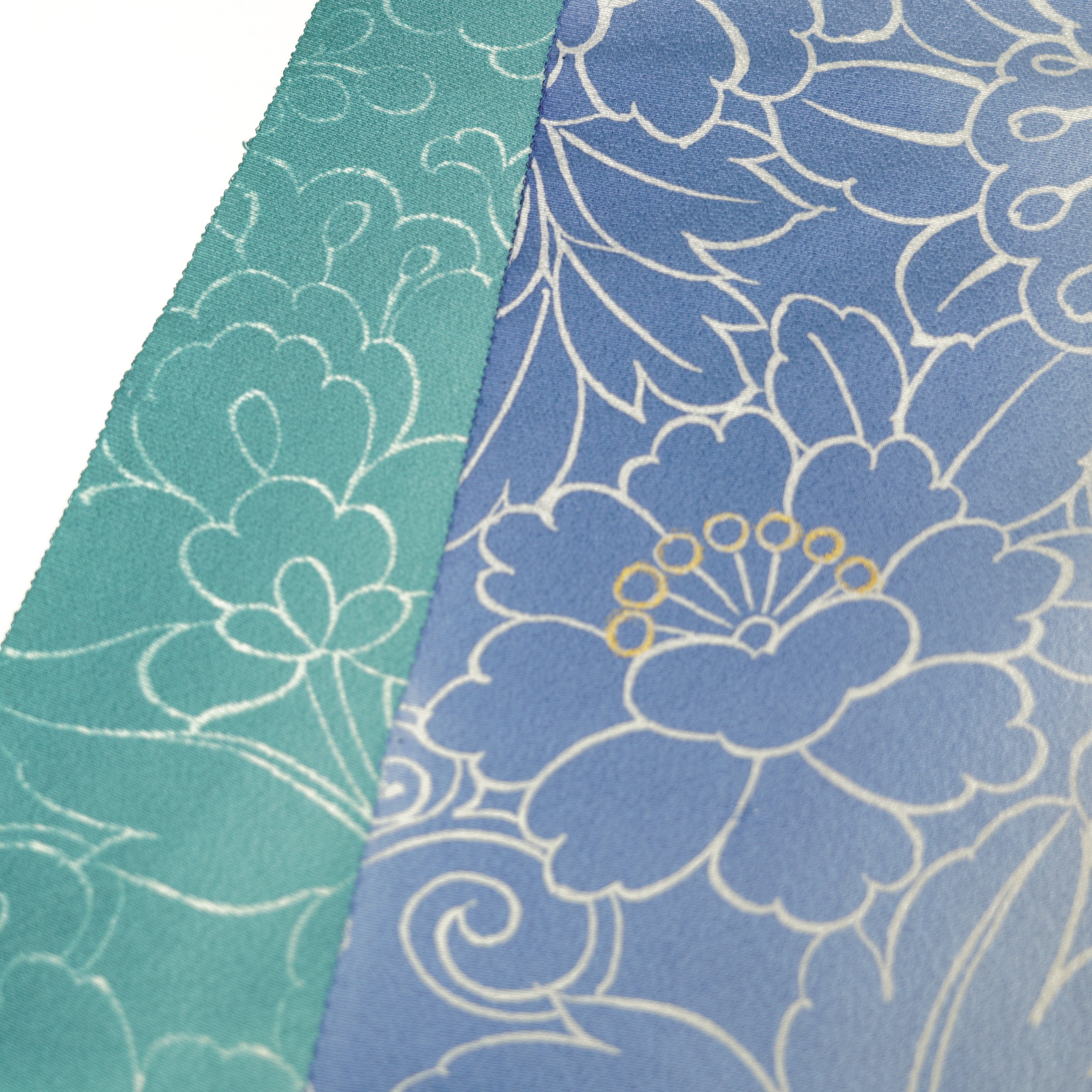 Kyo-Yuzen Scarf / Blue