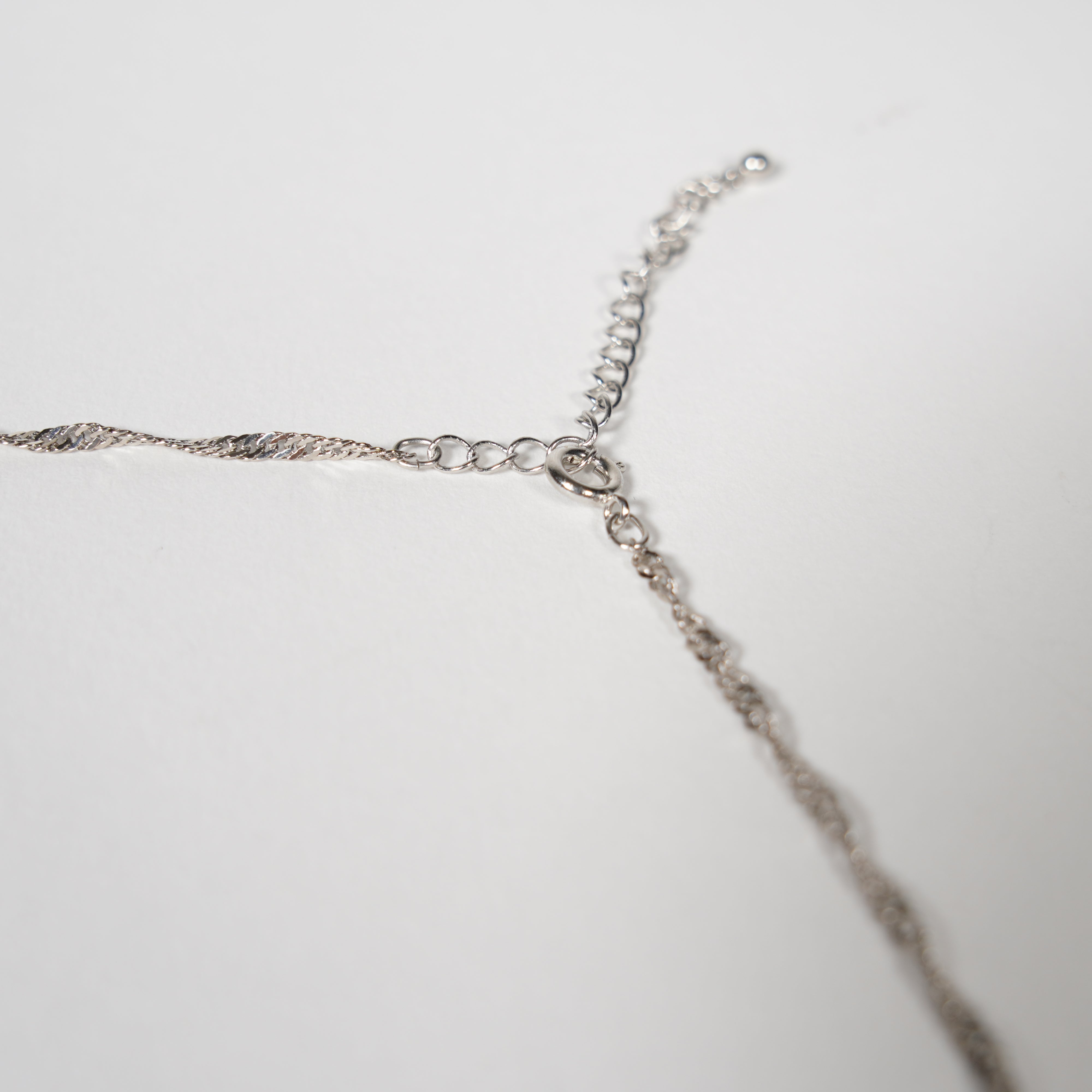 Embroidered Necklace / Metallic Thread / Kyoto Fan