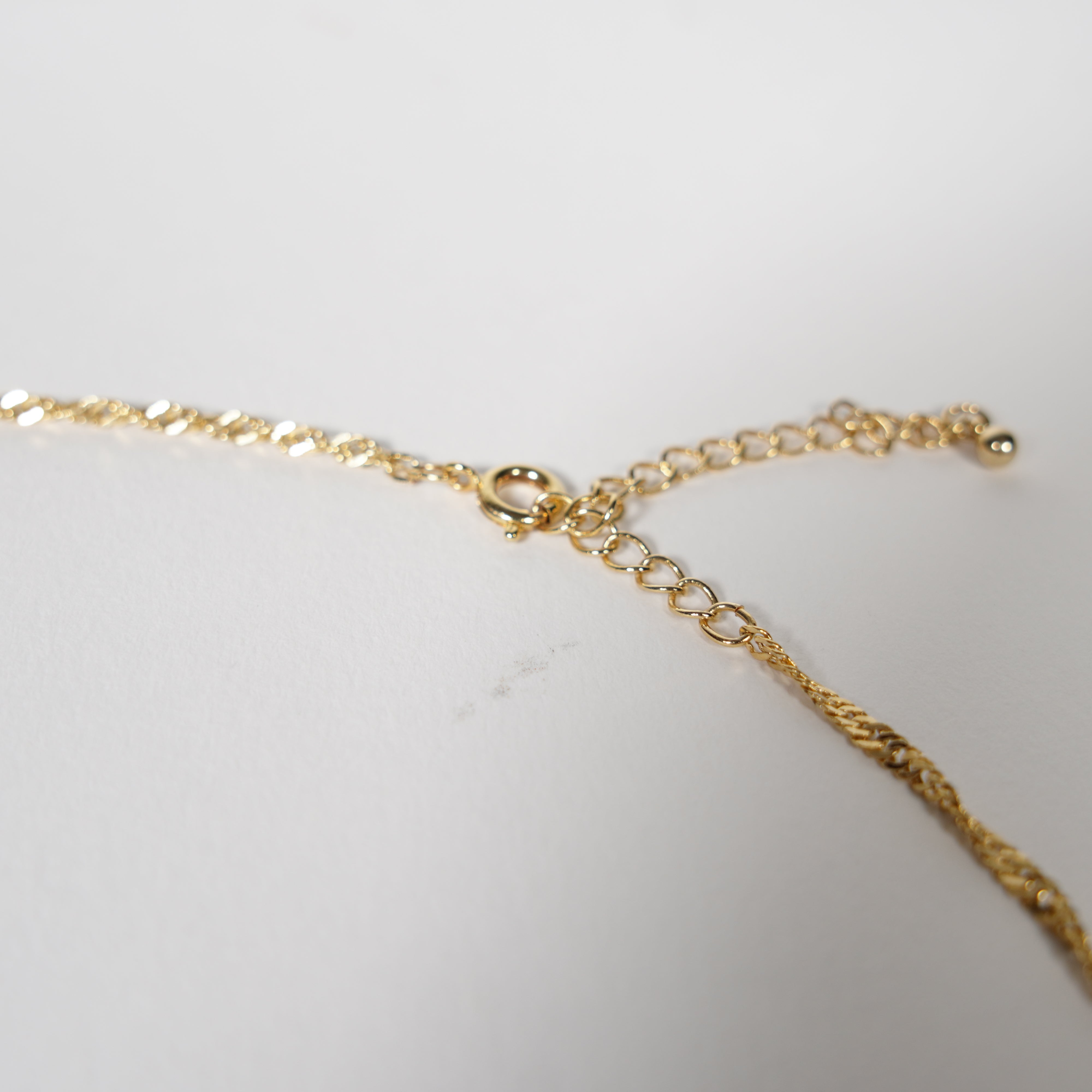 Embroidered Necklace / Metallic Thread / Kyoto Fan