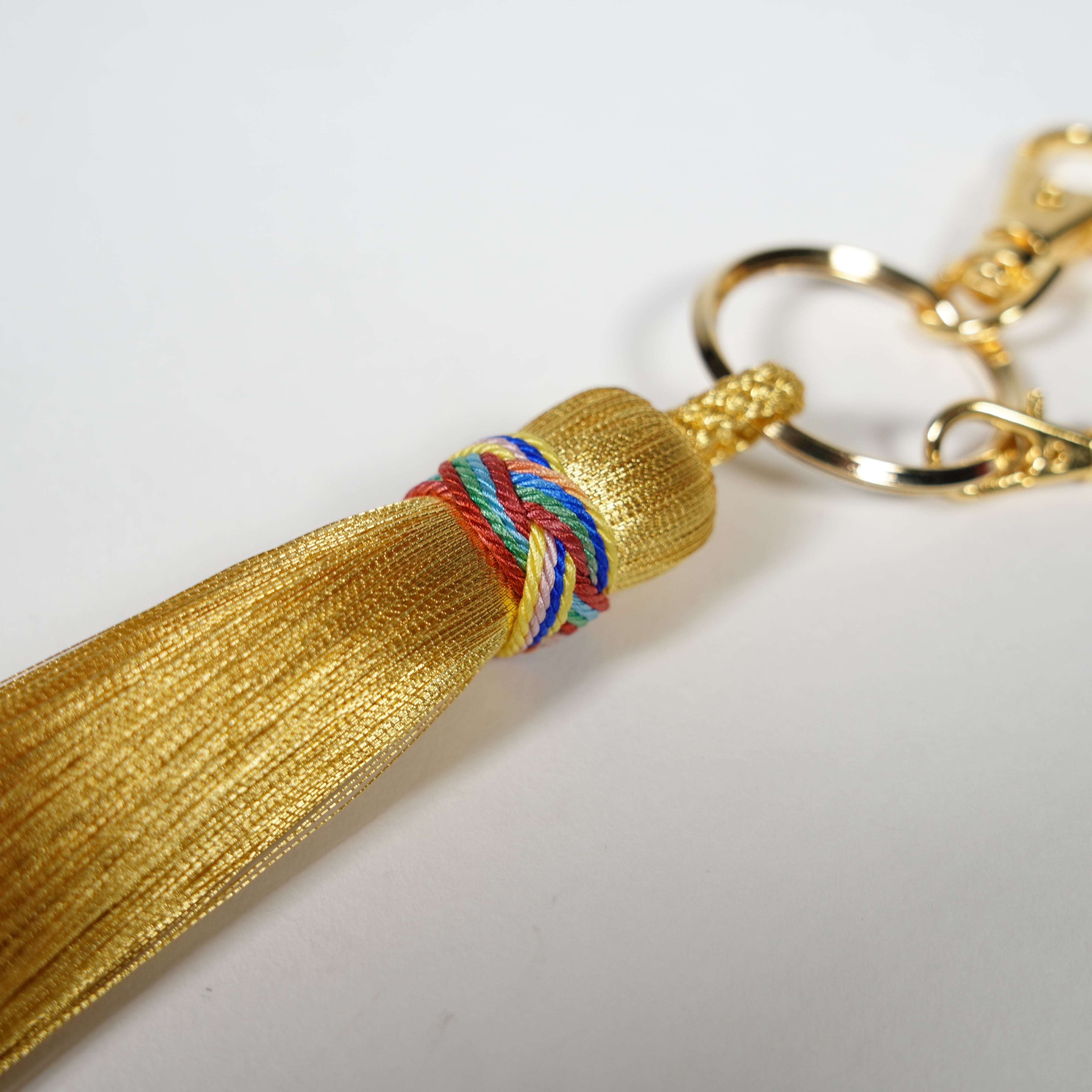 Protection Tassel Charm / Metallic Thread / Ward off Evil / Large