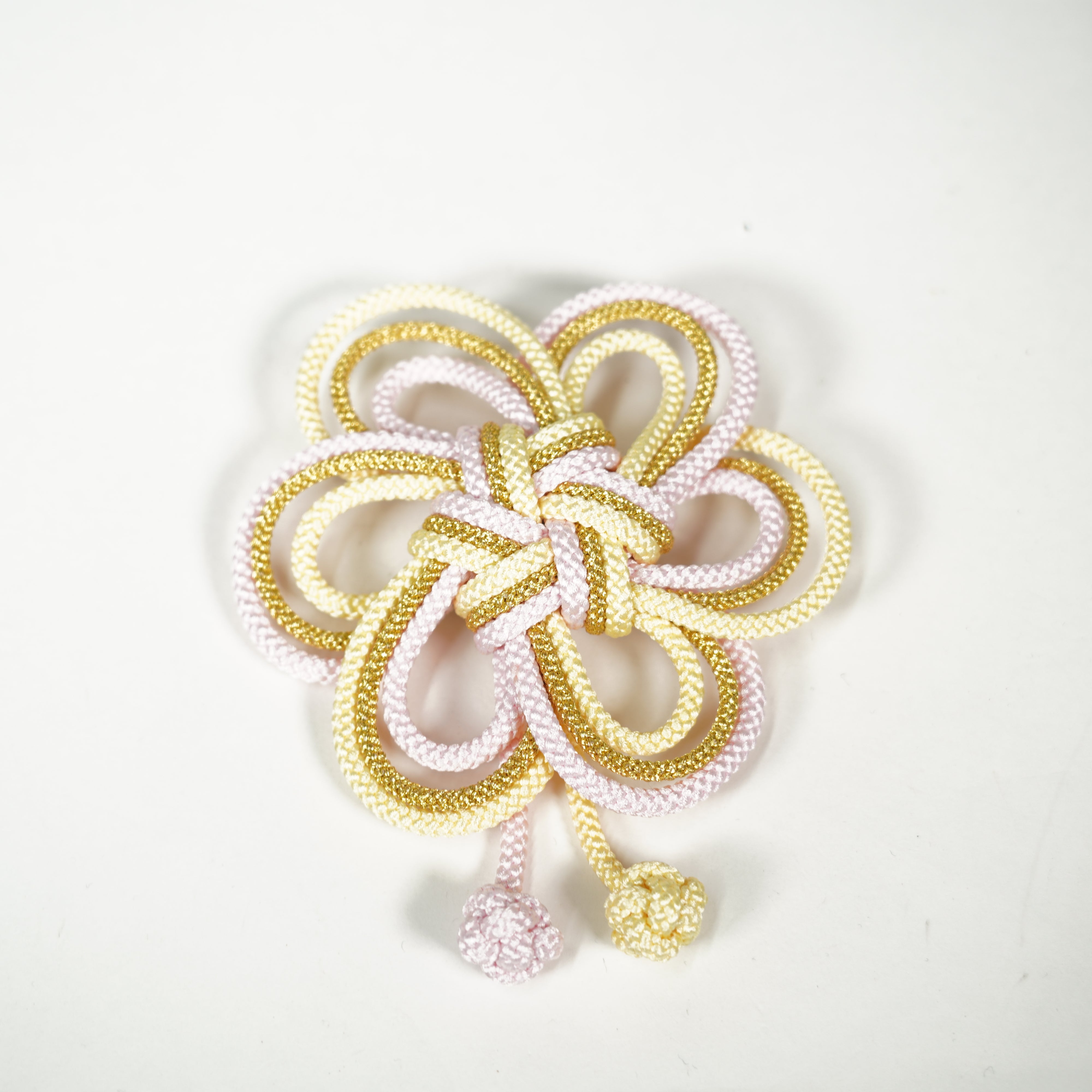 Plum knot peli ornamenta / oro