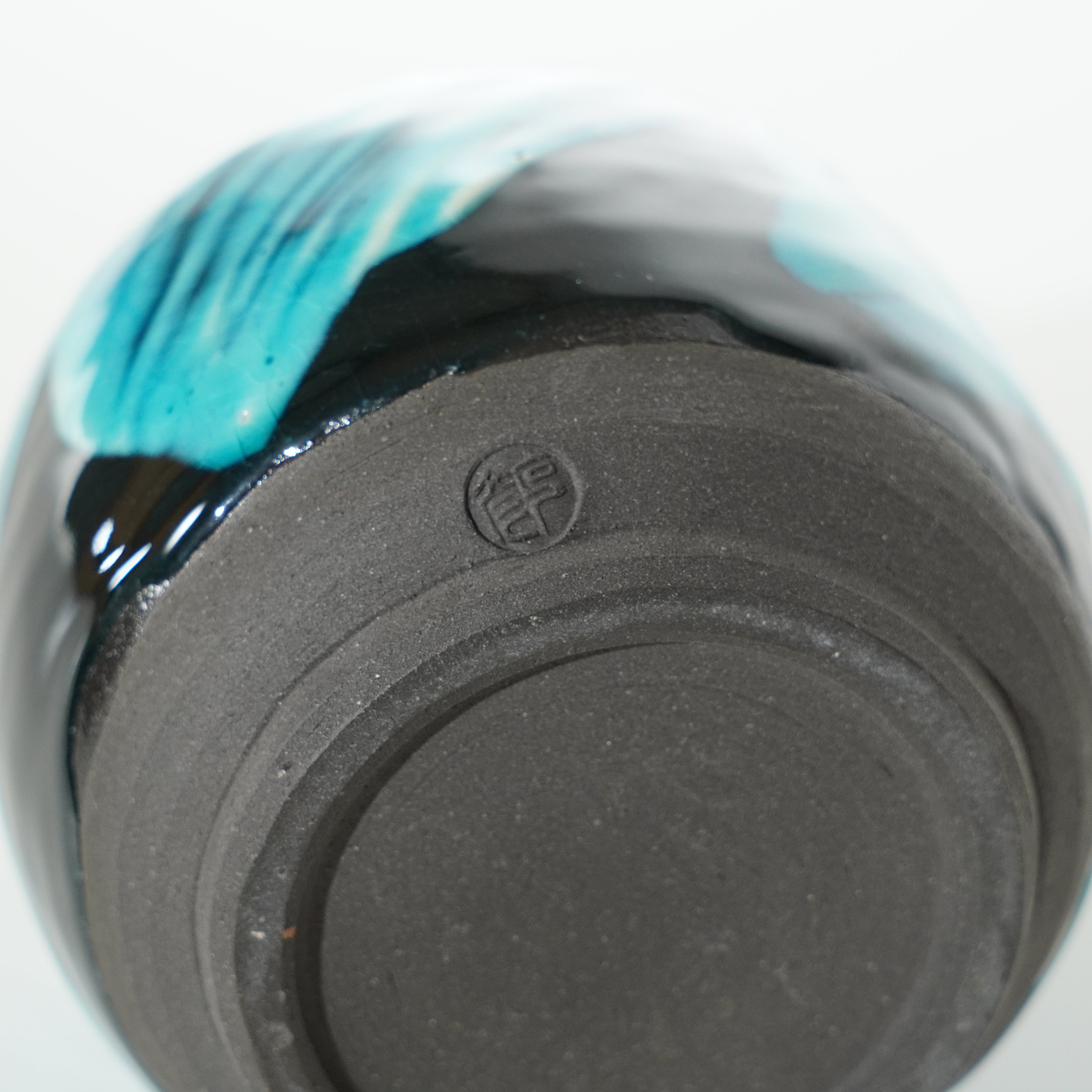 Single-Flower Vase / Blue Glaze / No.1