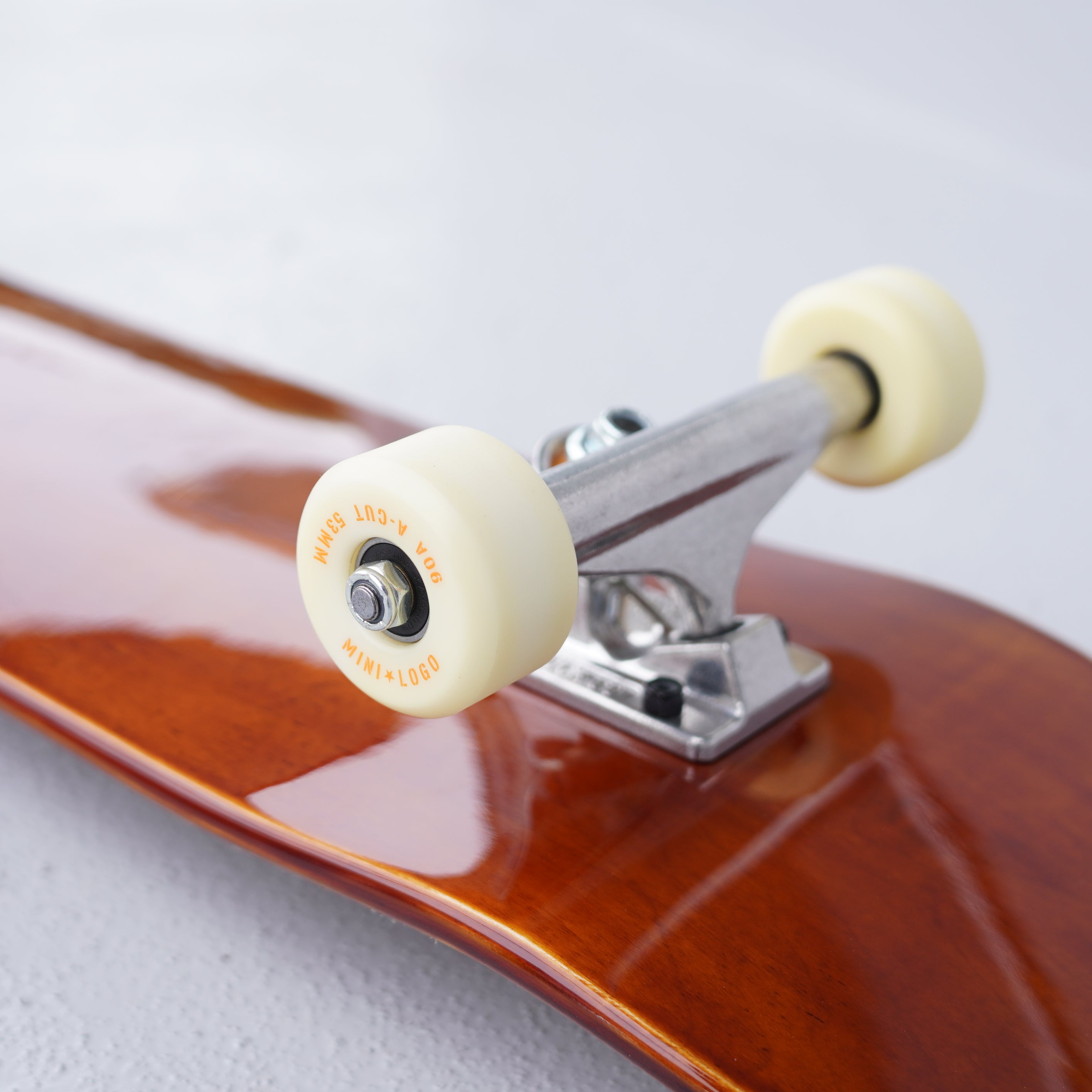 Lackiertes Skateboard