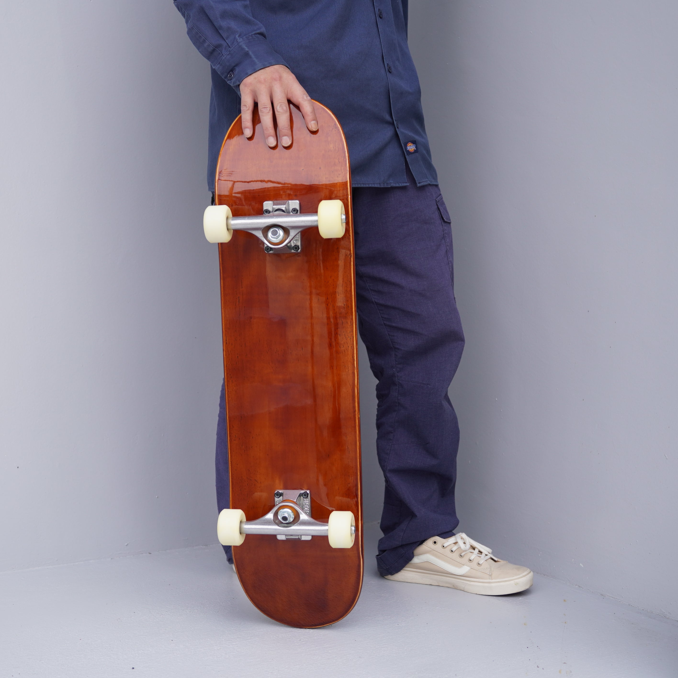 Lackiertes Skateboard