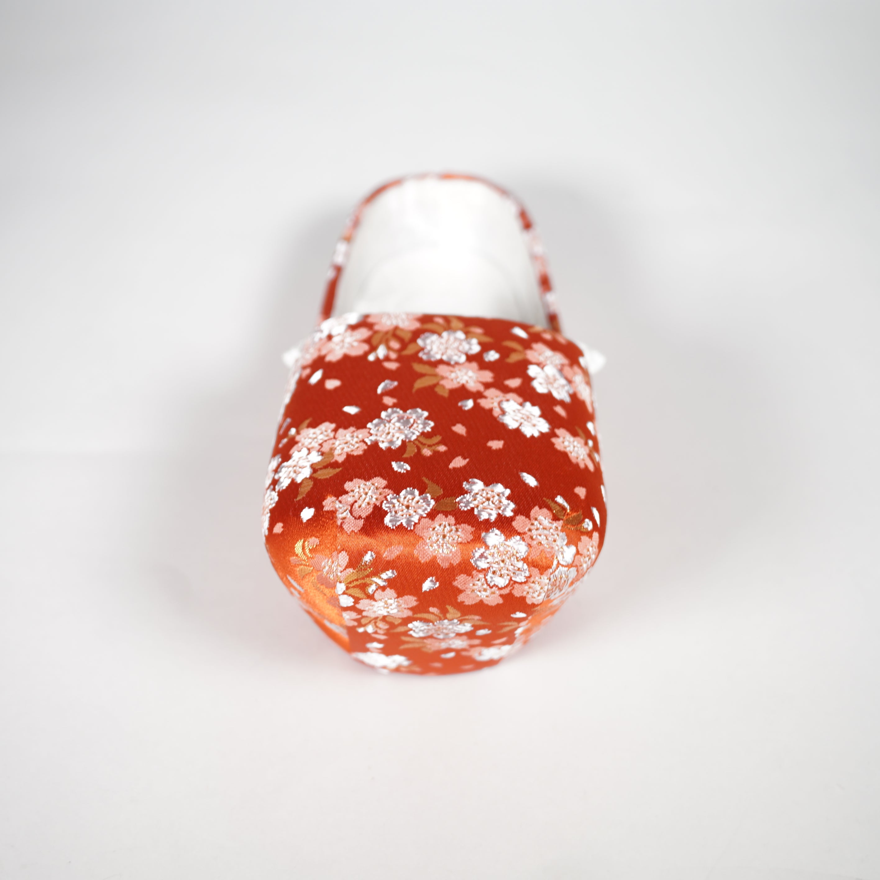Flache Clogs / Nishijin Textile / Kirschblüte