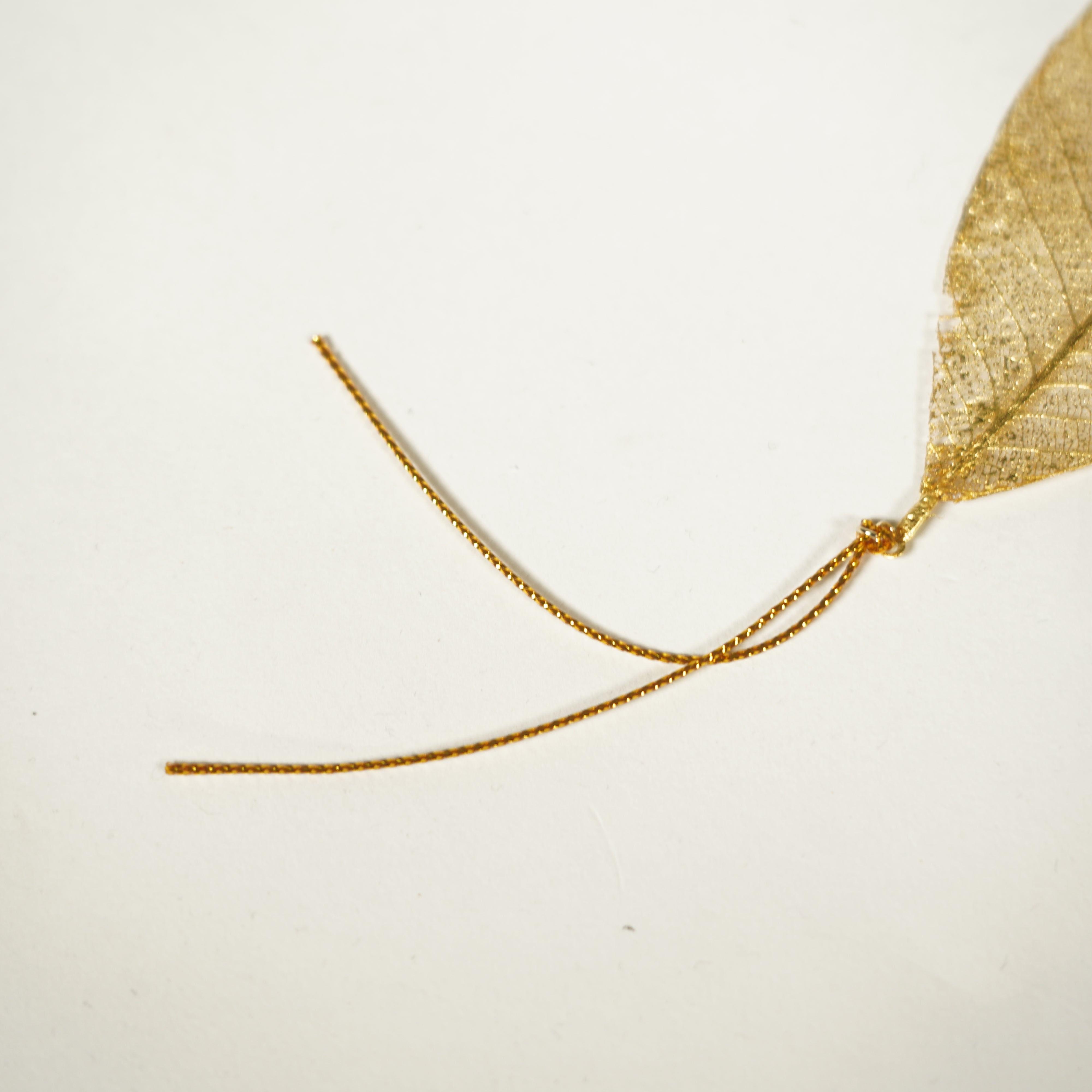 Gold Leaf Bookmark