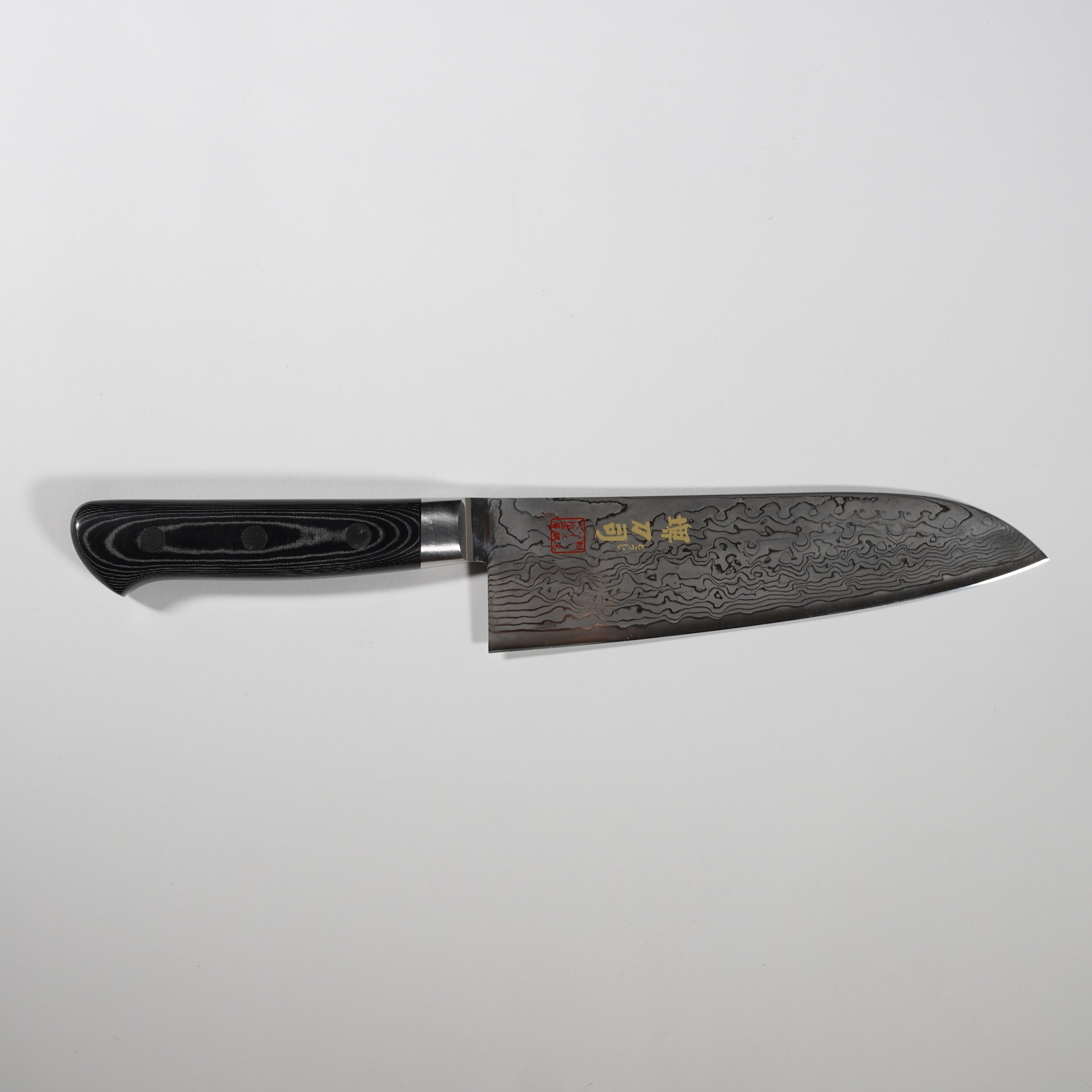Hochgeschwindigkeits-Stahl Damaskus / Kleinmesser / 150 mm