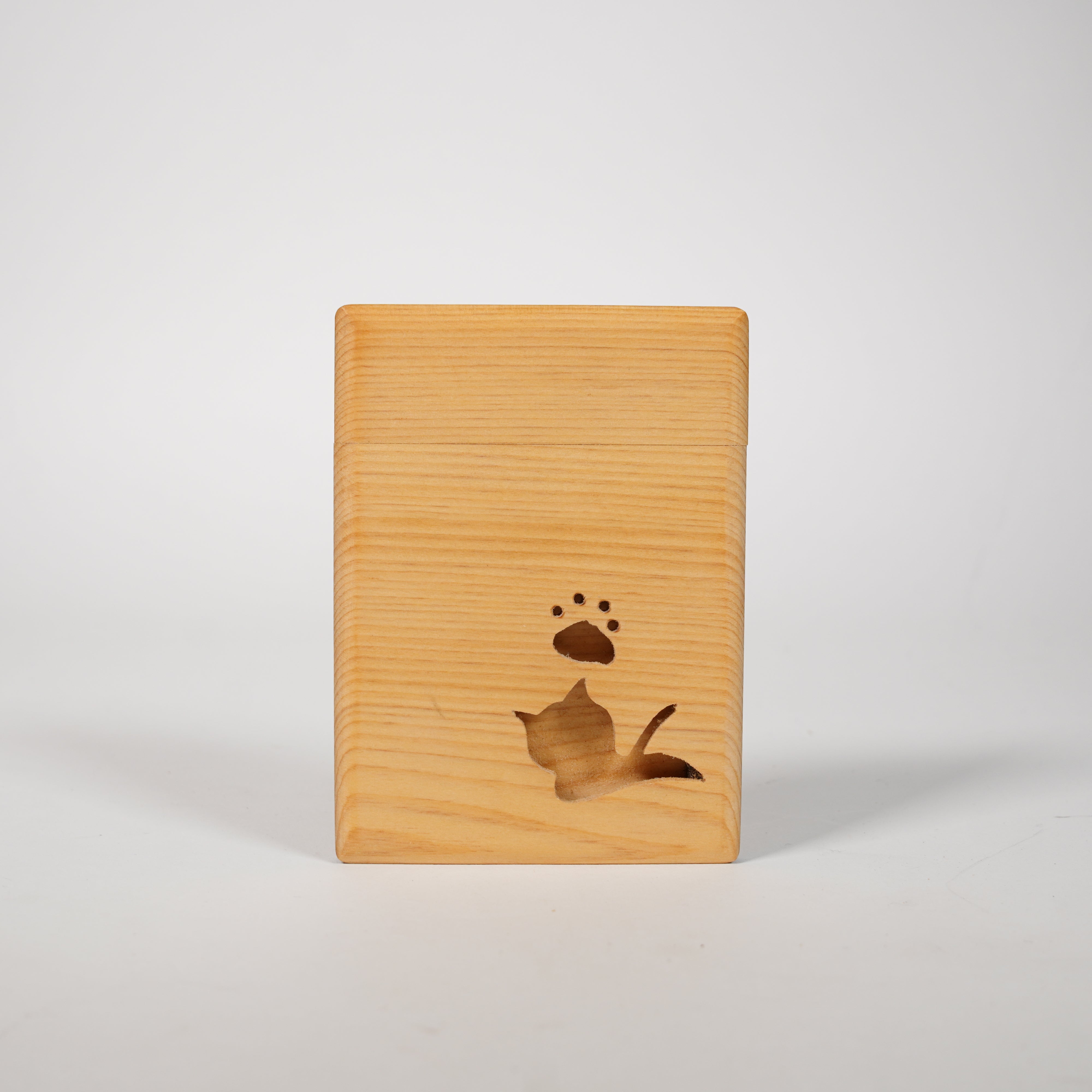Caja de tarjeta / gato