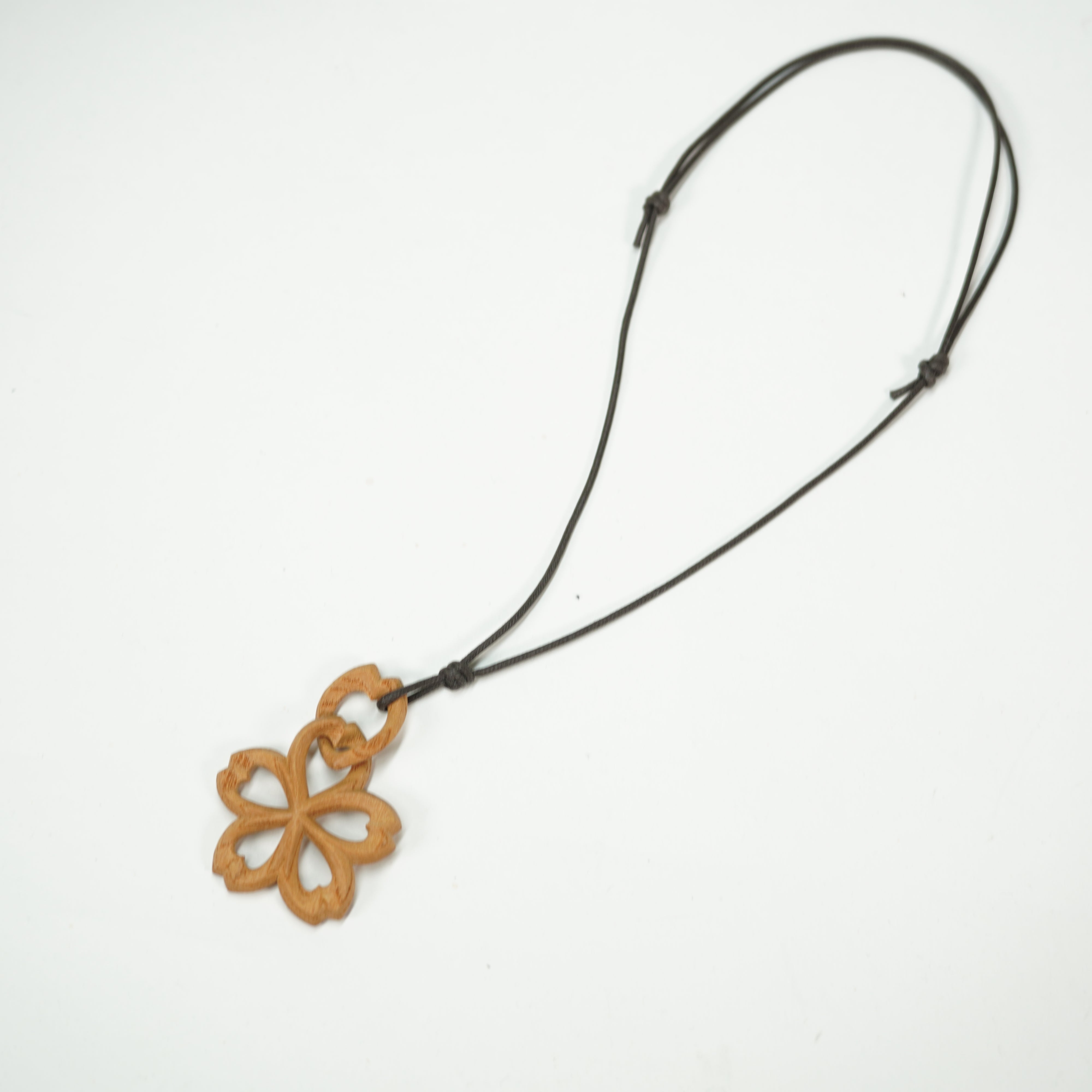 Necklace / Double Link / Cherry Blossom