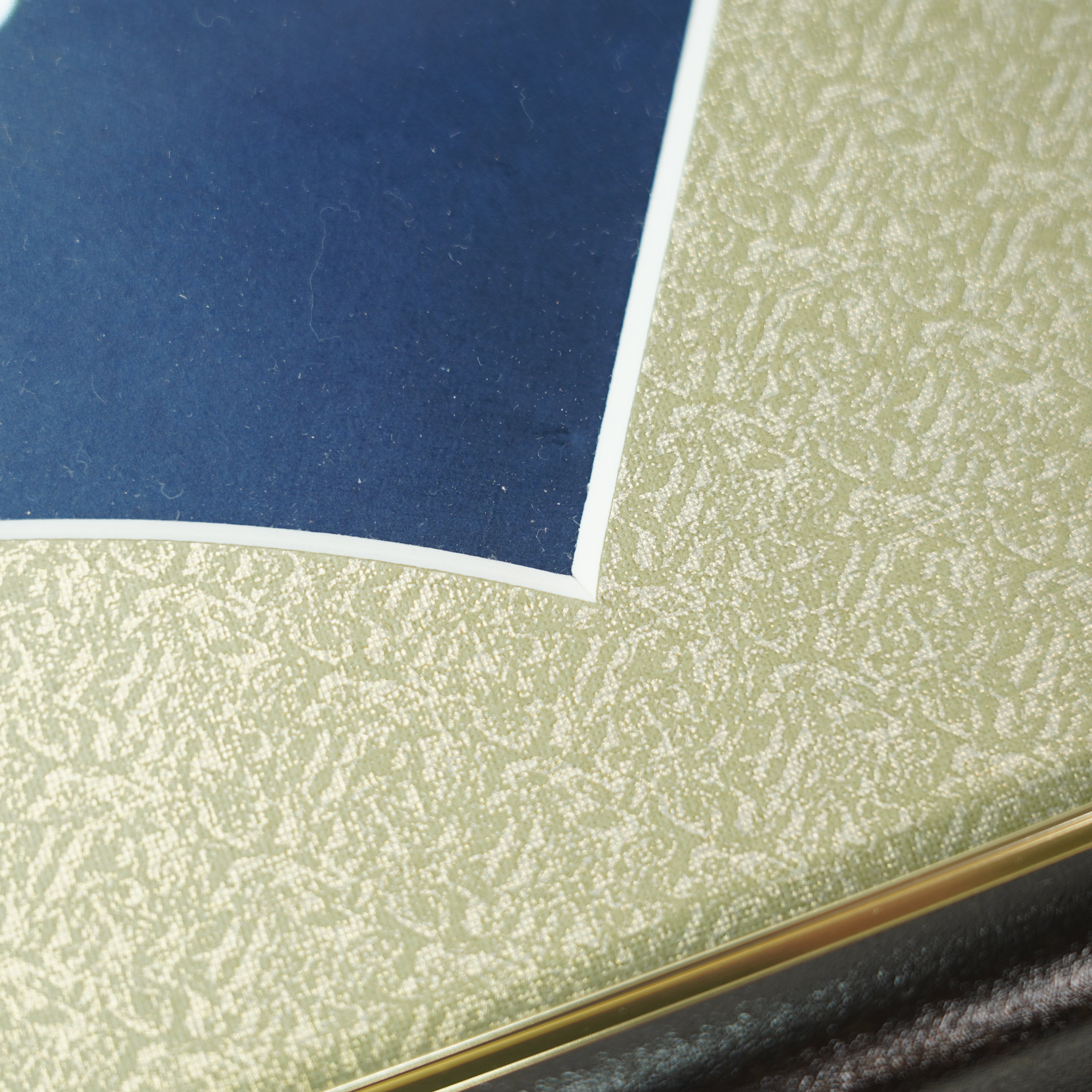 Panel de arte de Kaoh / Ieyasu Tokugawa / Gold