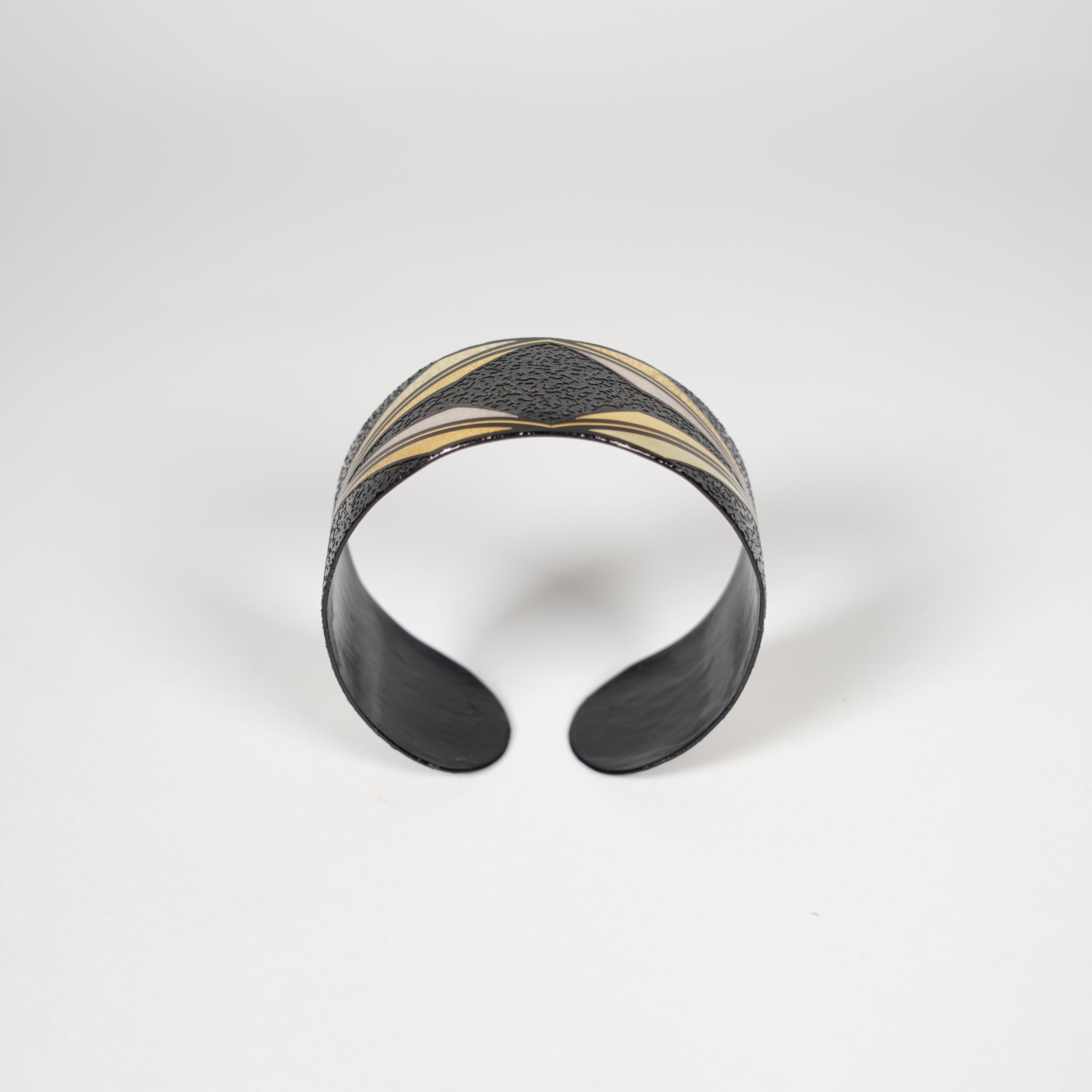 Kyoto Damascening / Bangle / nero