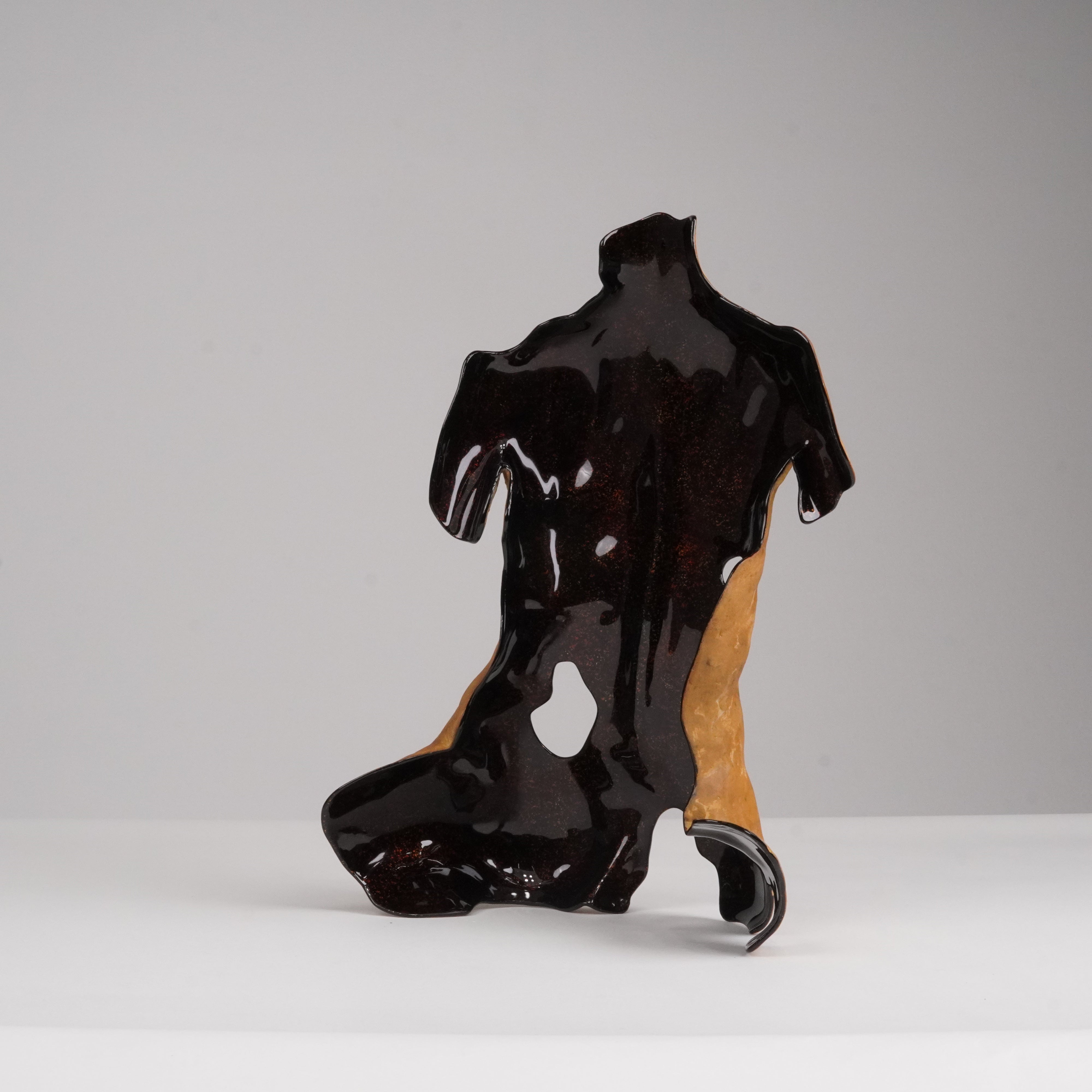 Lacquered Art Piece / "Did You Notice? No.5" / Hiroshima Lacquer