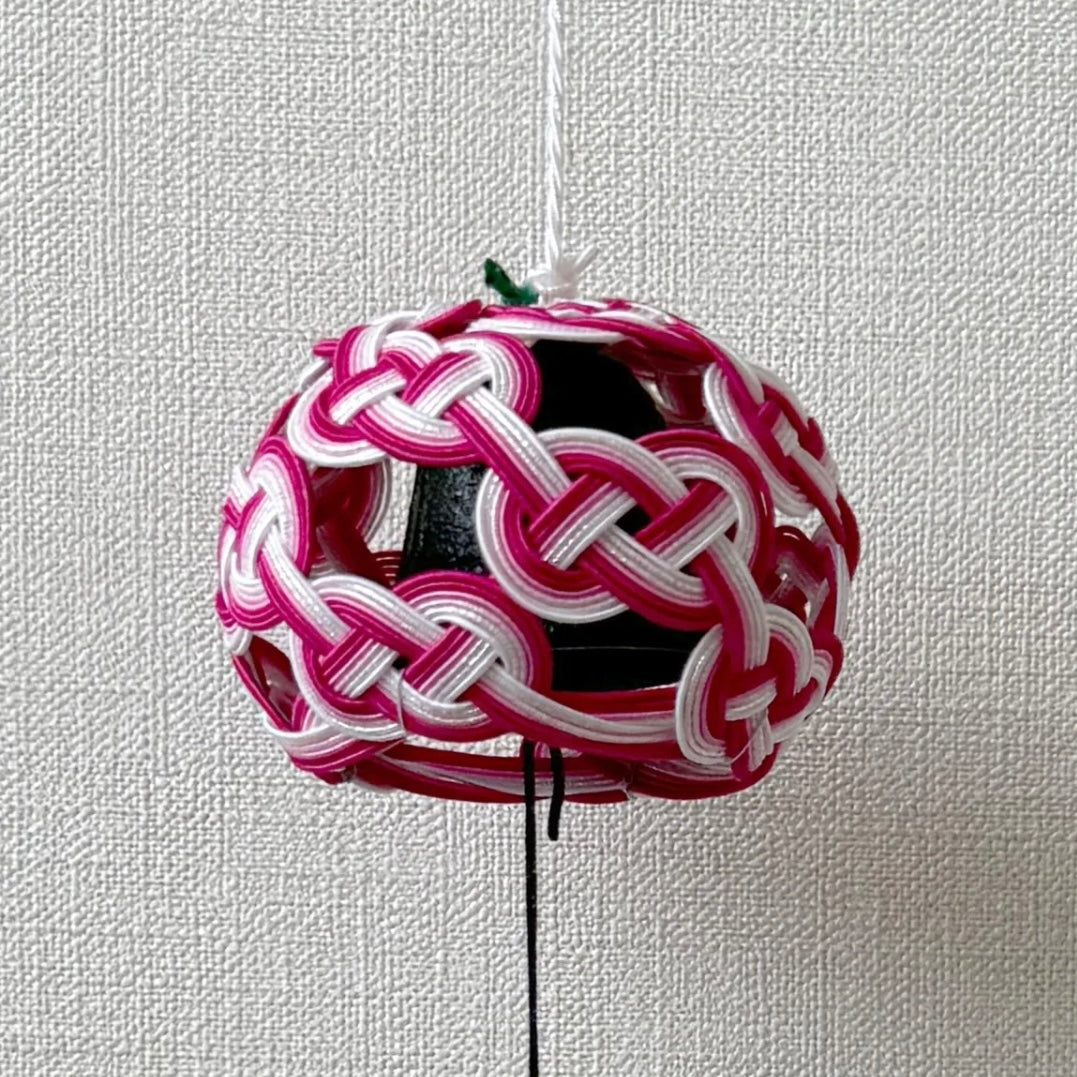 Mizuhiki Wind Chime (Furin) / Pink / No.ko0128