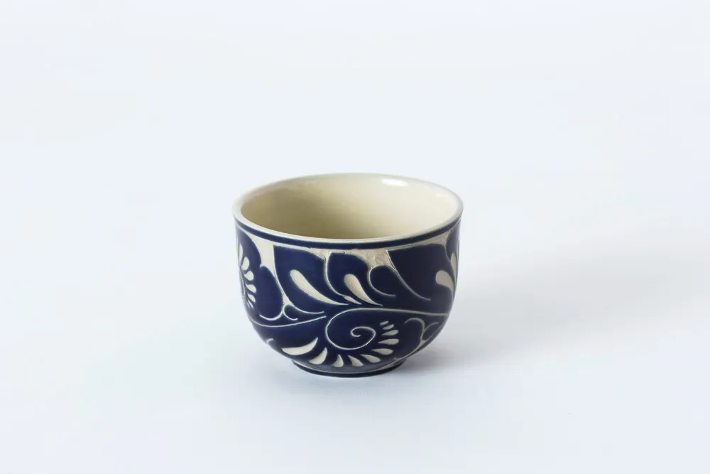 Bowl / Arabesque / Indigo / Yachimun