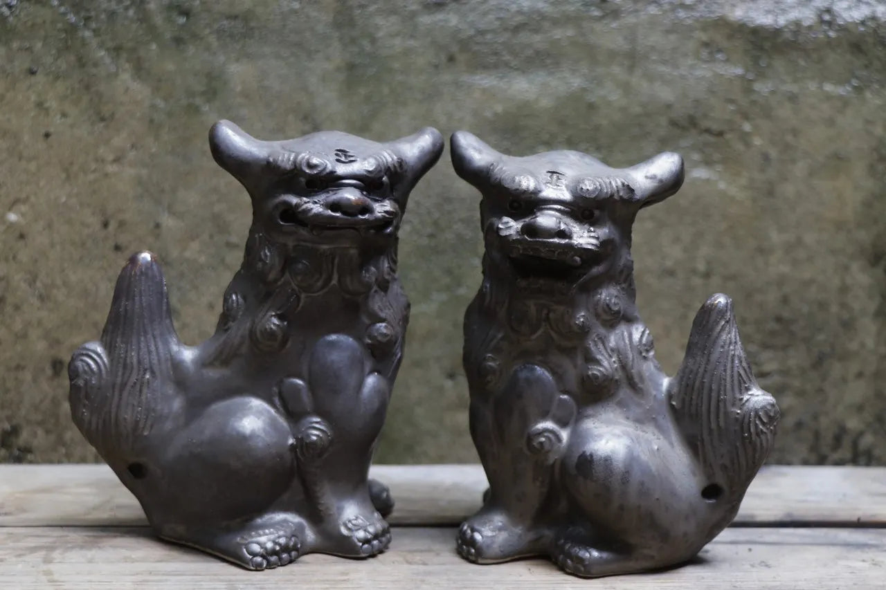 Guardian Lion / Shisa / Sideways / Smoked Copper – Suigenkyo