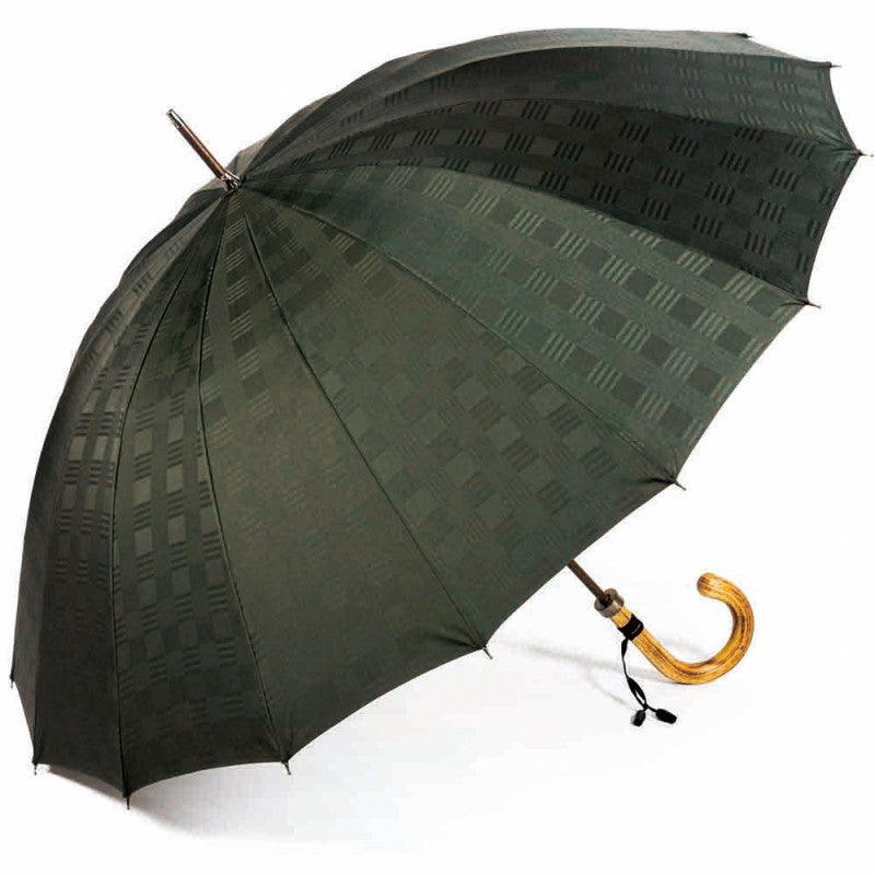 Parapluie de 16 os / carbone / cerisier de longueur d'échecs