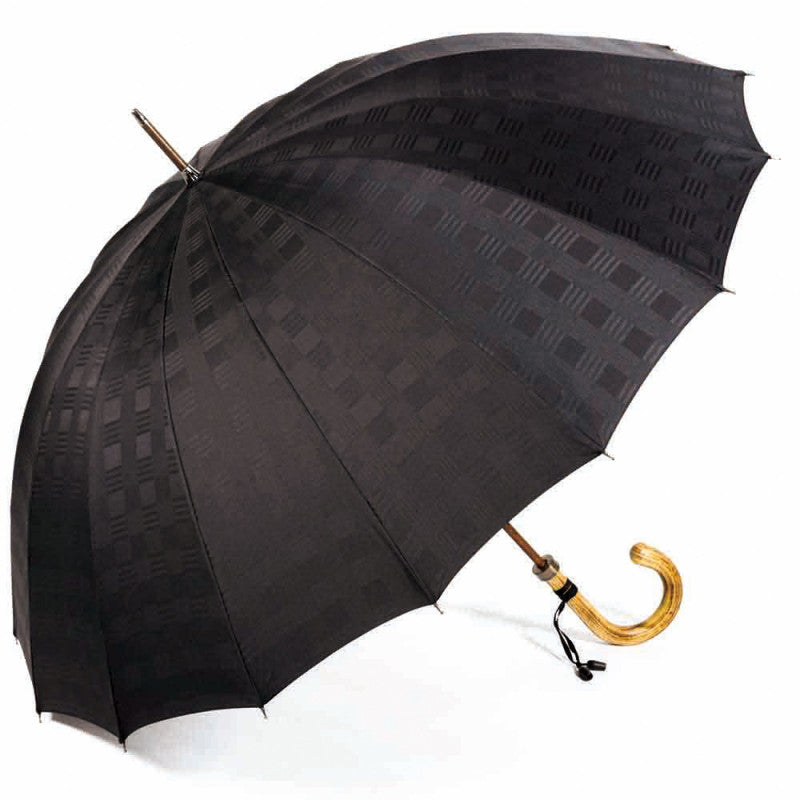 Parapluie de 16 os / carbone / cerisier de longueur d'échecs
