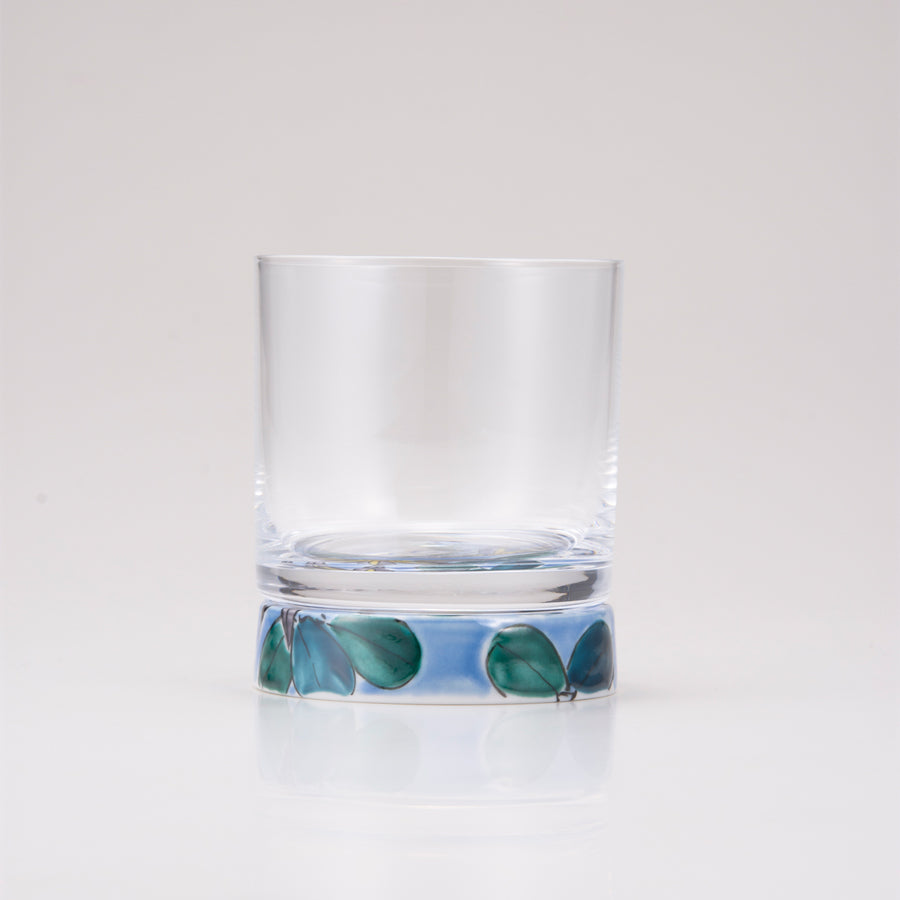 Rock Glass / Blue Clematis