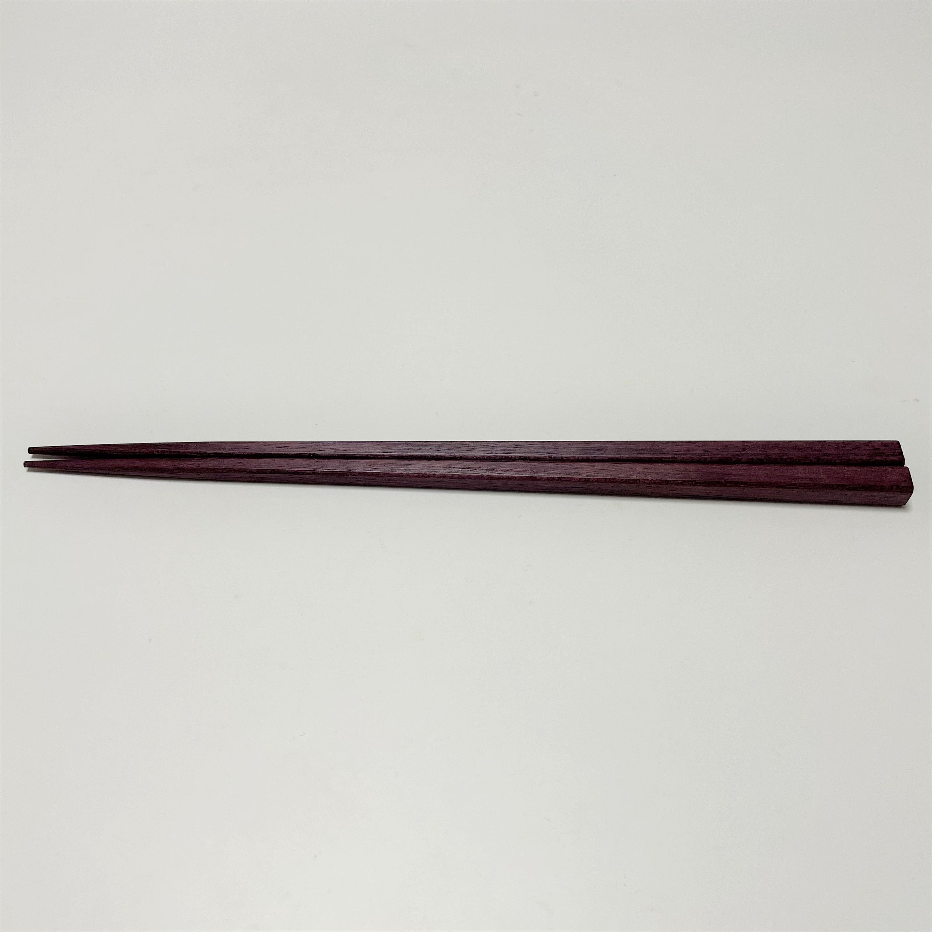Purpleheart palillos / tetragon - 23 cm