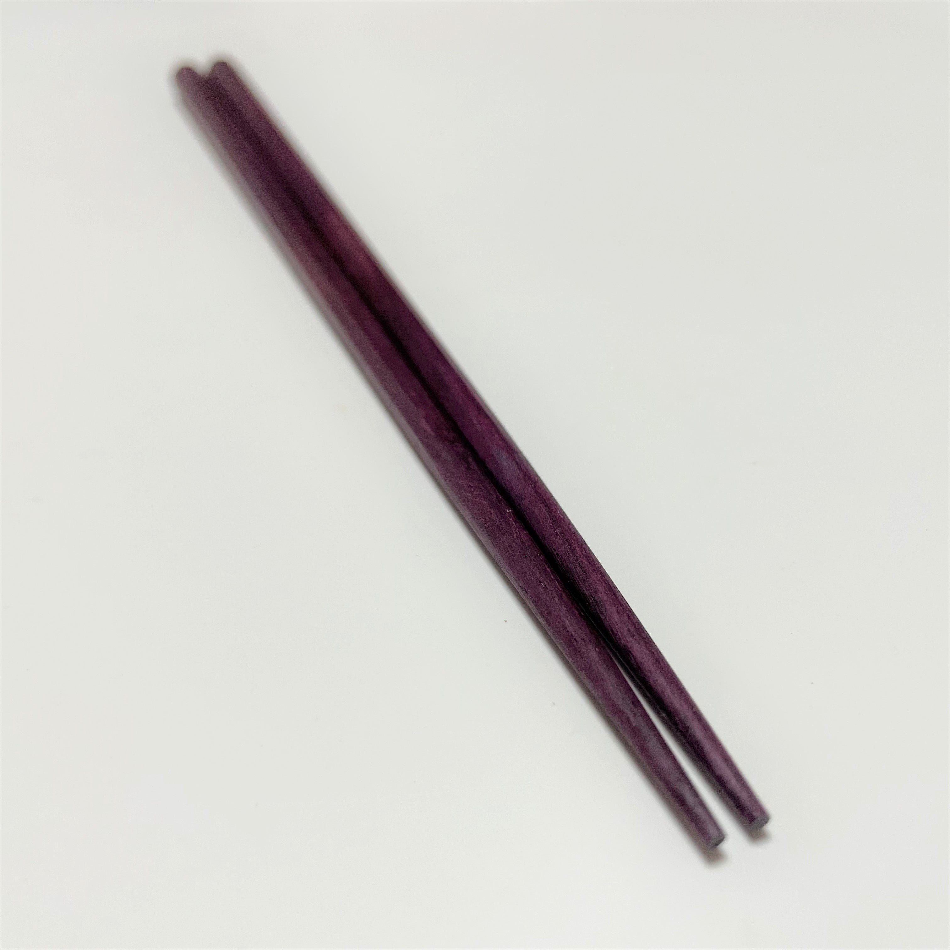 Purpleheart Wood Chopsticks / Octagonal (8-sided) / 23cm