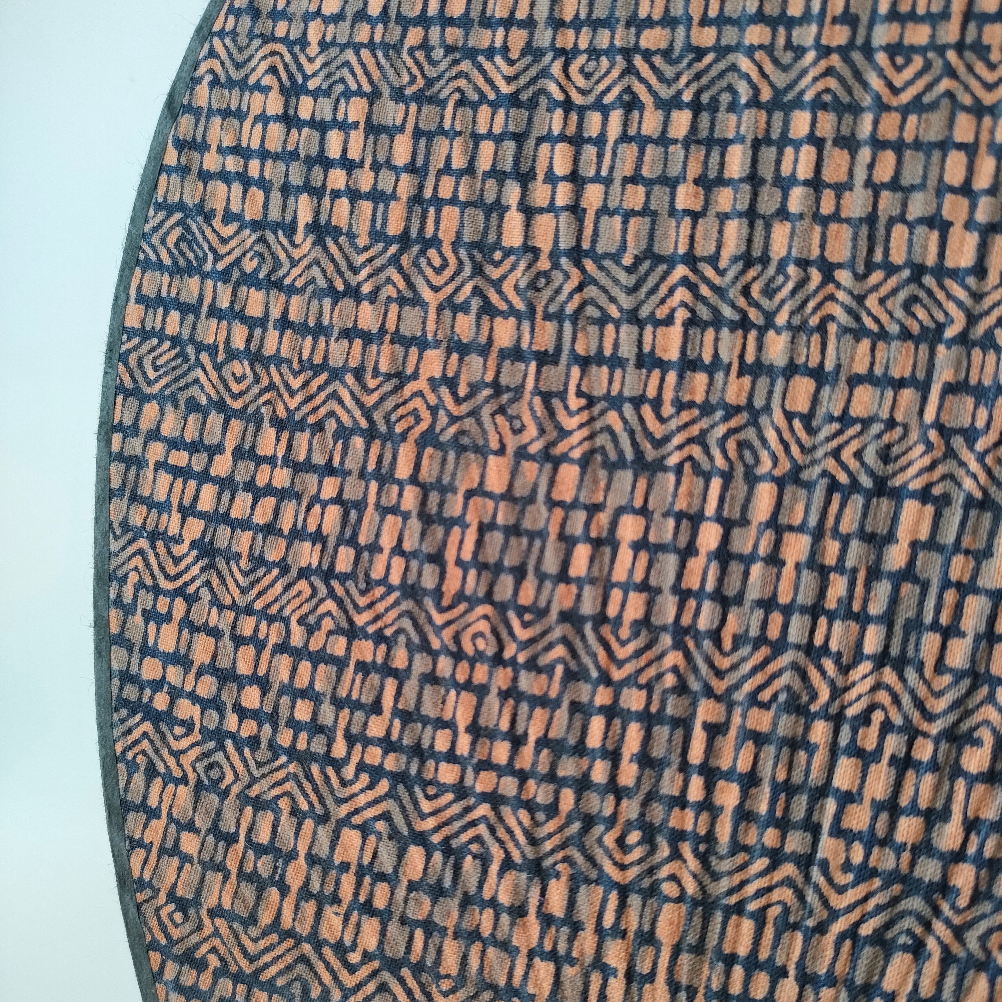 Fan / Kakishibu (Persimmon Tannin) / Oval
