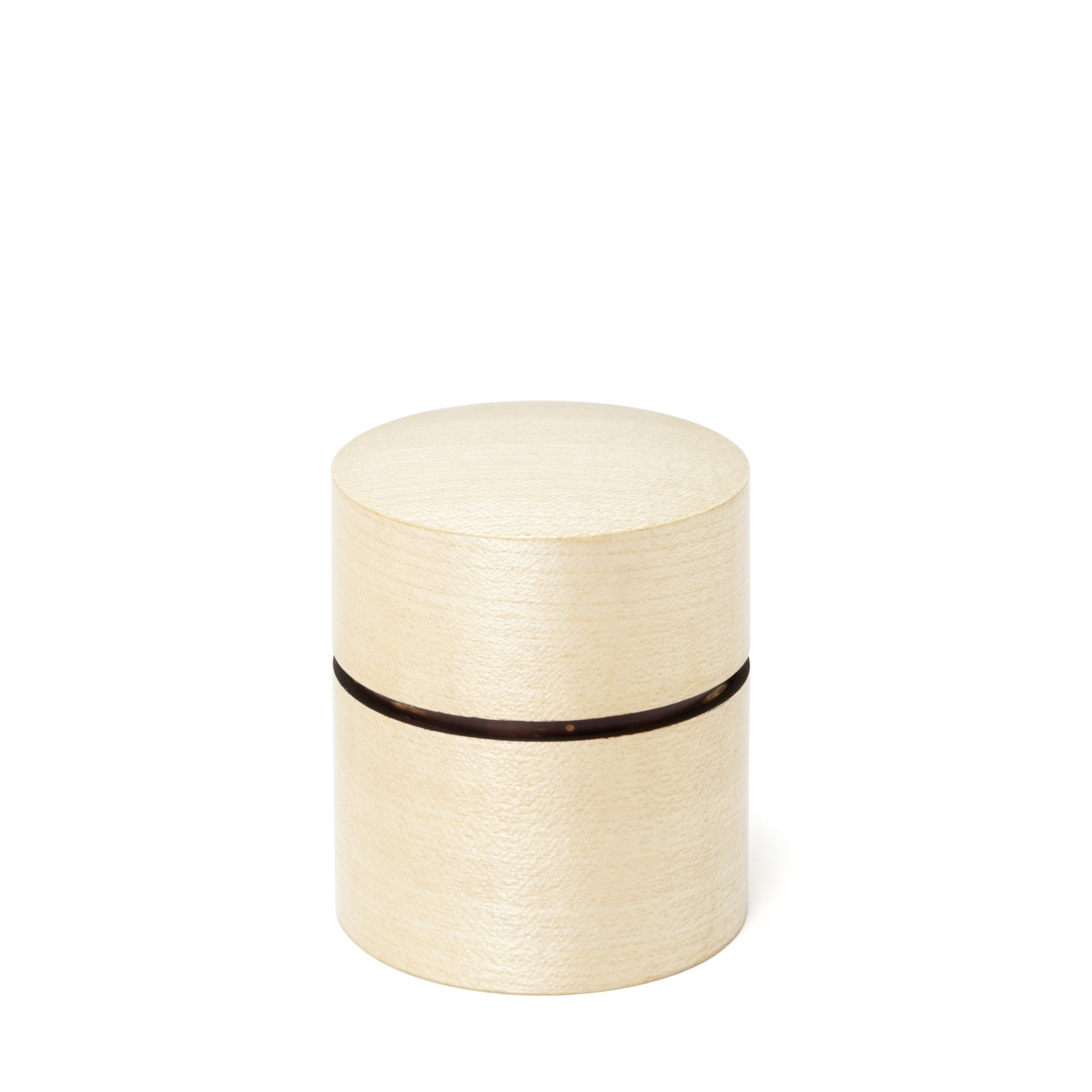 Caddy à thé en bois / érable / plat