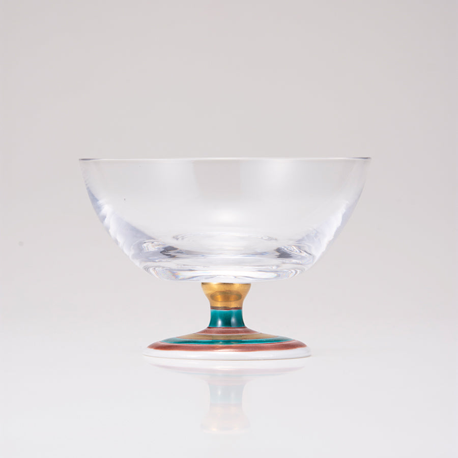 Dessert Glass / Red Spinning Top / Plain