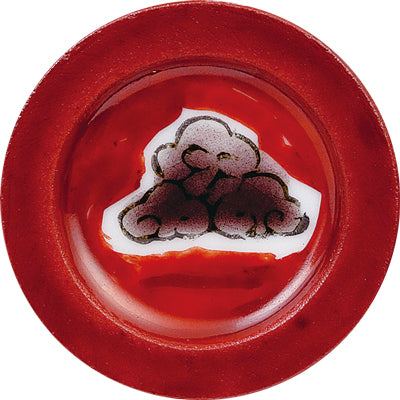 Kutani Japanese Shot Glass / Mokubei