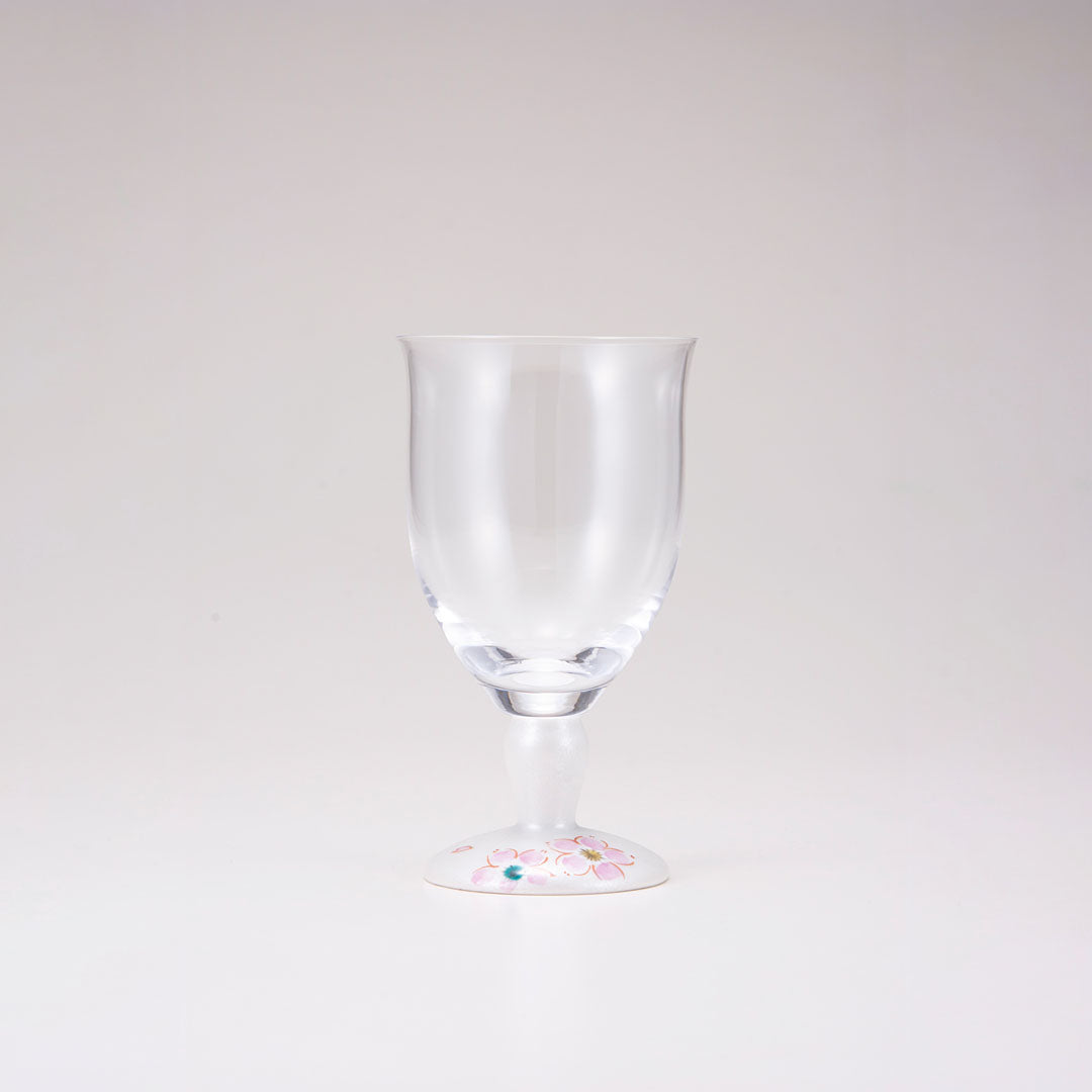Glass / Silver Cherry Blossom / Plain