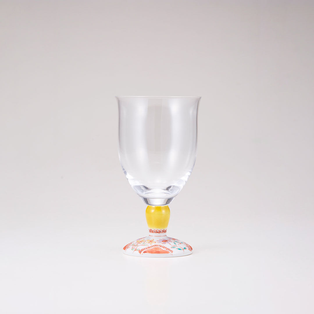 Kutani Glass / Flower / Plaza
