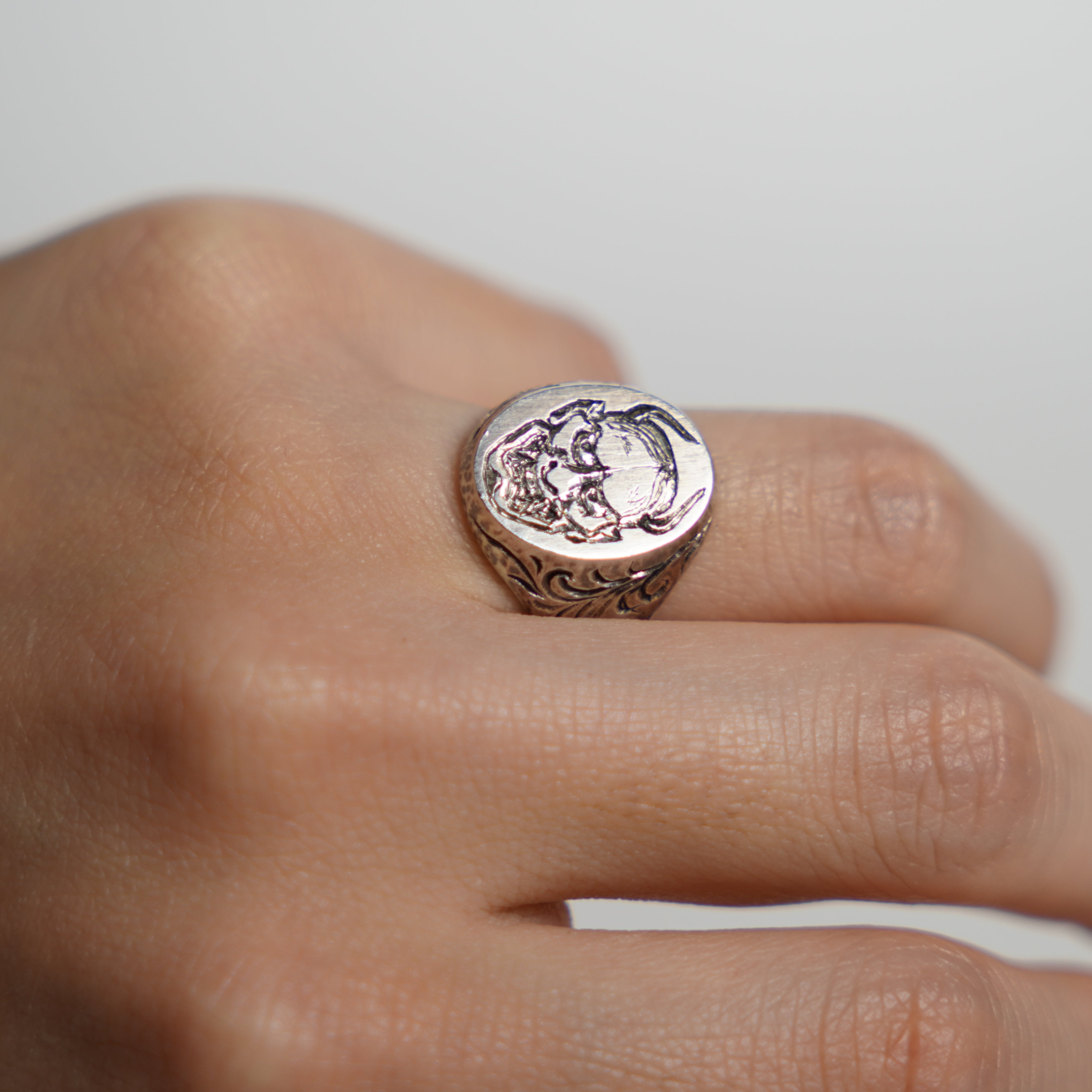 Silberring / Hannya
