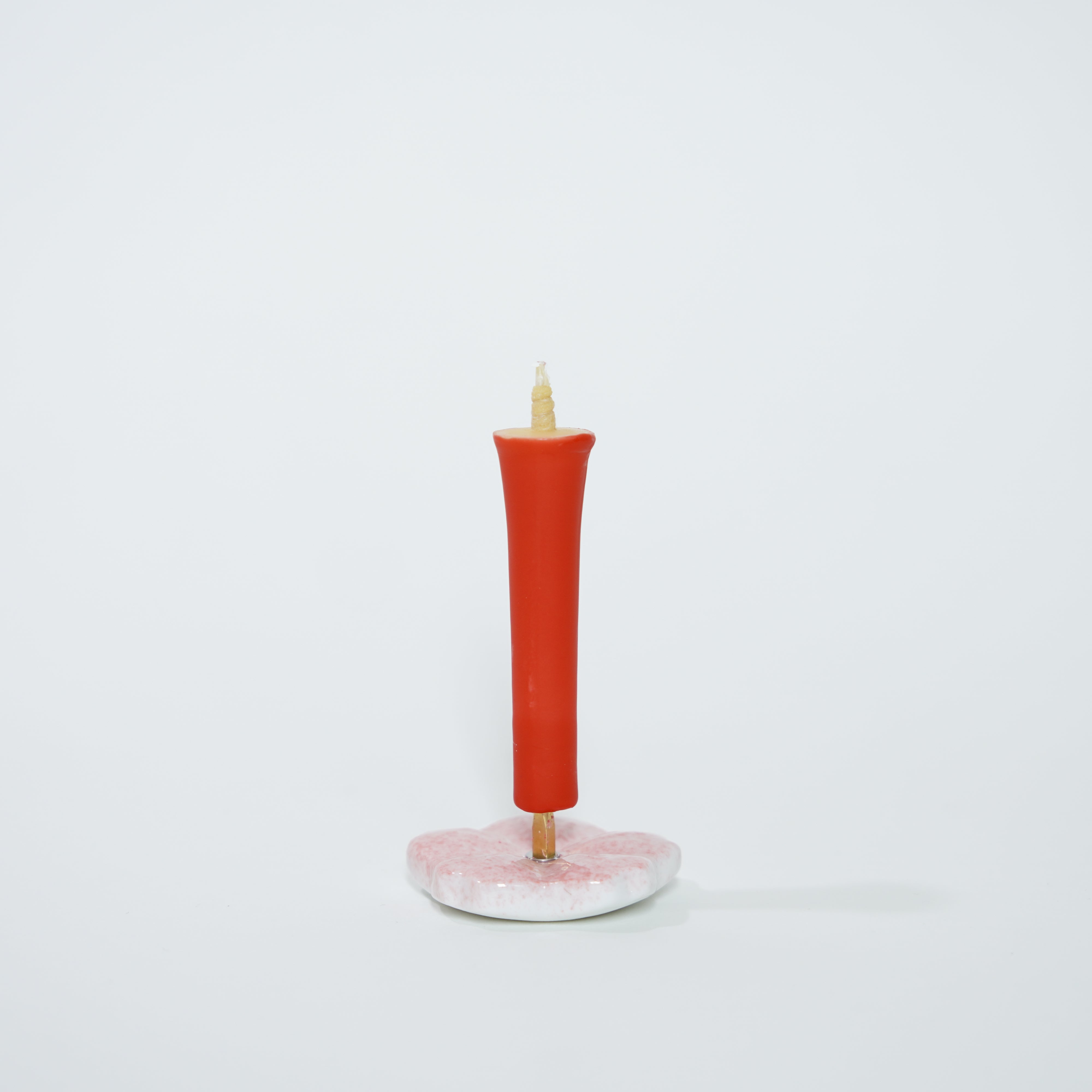 Traditional Anchor-shaped Candles / Red / 2-monme (5pcs)