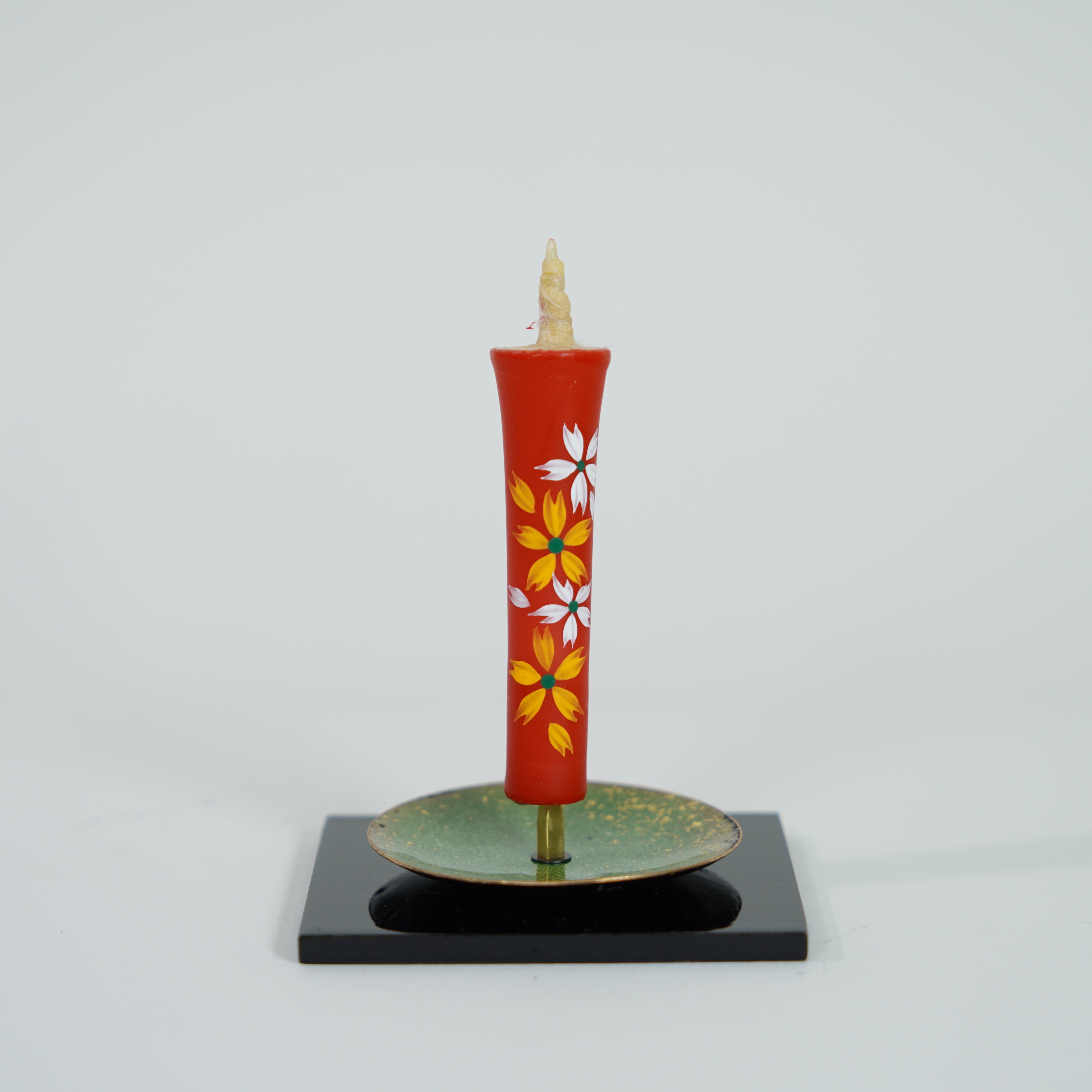 Candela dipinta a mano / 5 pezzi / quattro stagioni di Kyoto