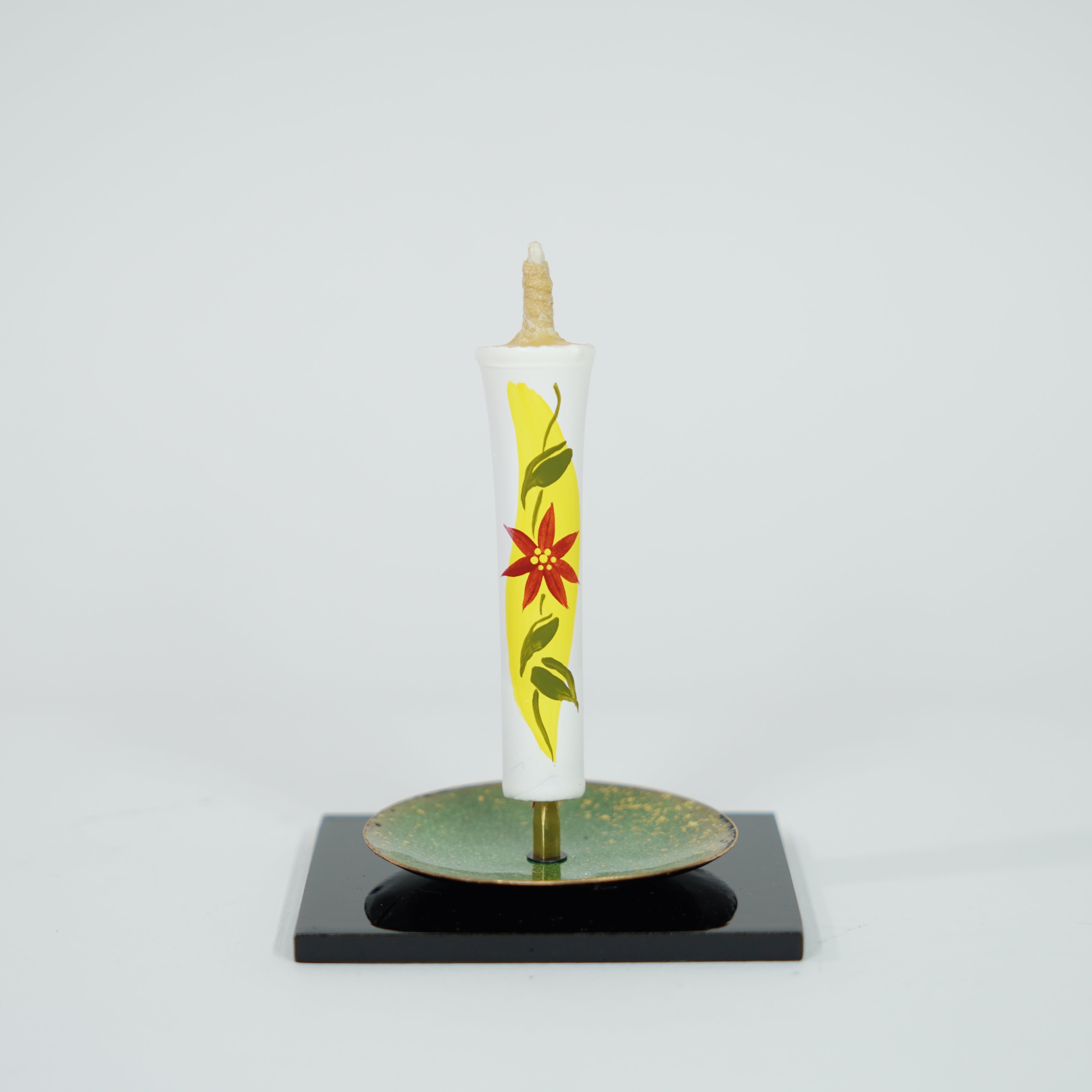 Candela dipinta a mano / 5 pezzi / quattro stagioni di Kyoto