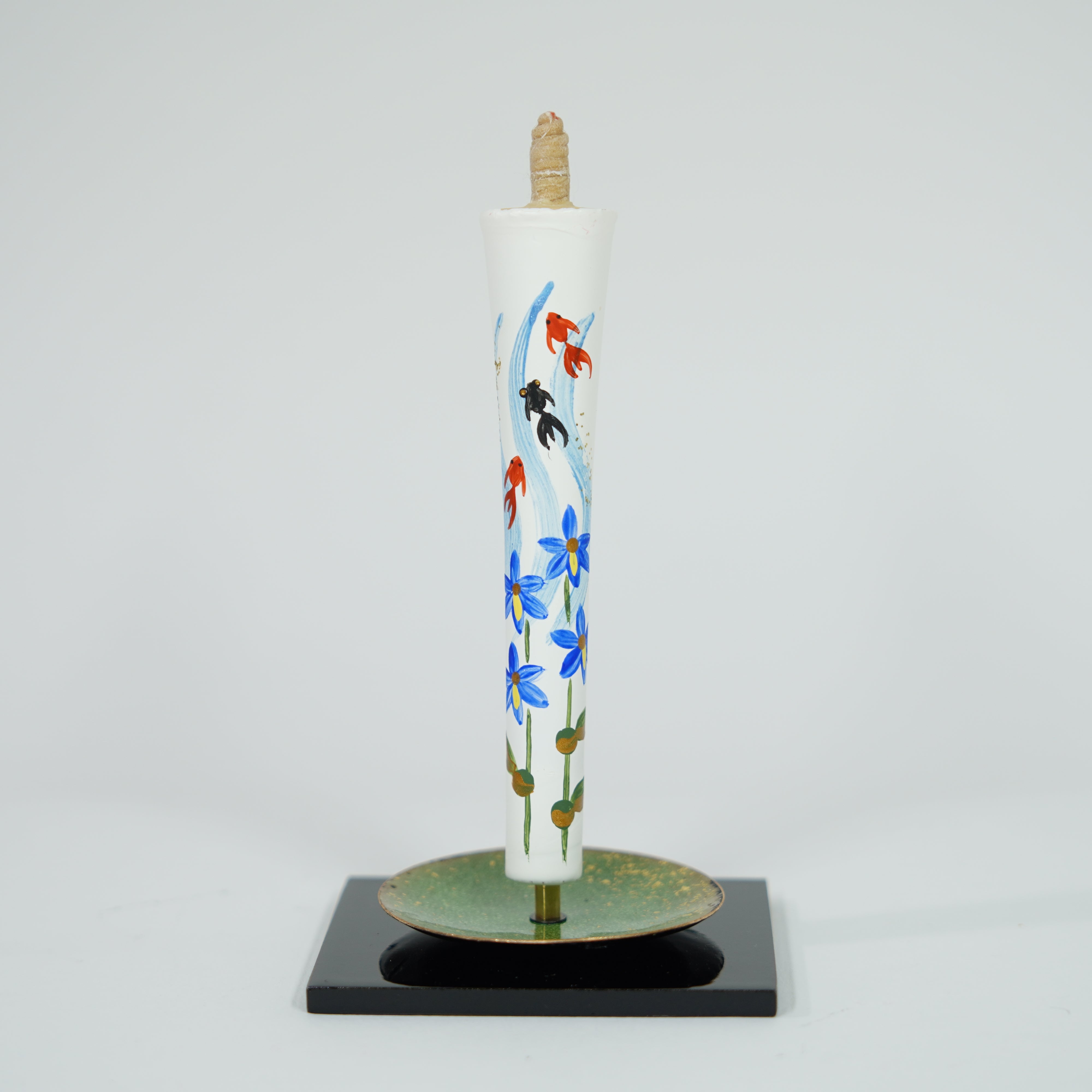 Hand-painted Scented Candles / Rose / Goldfish & Hamster