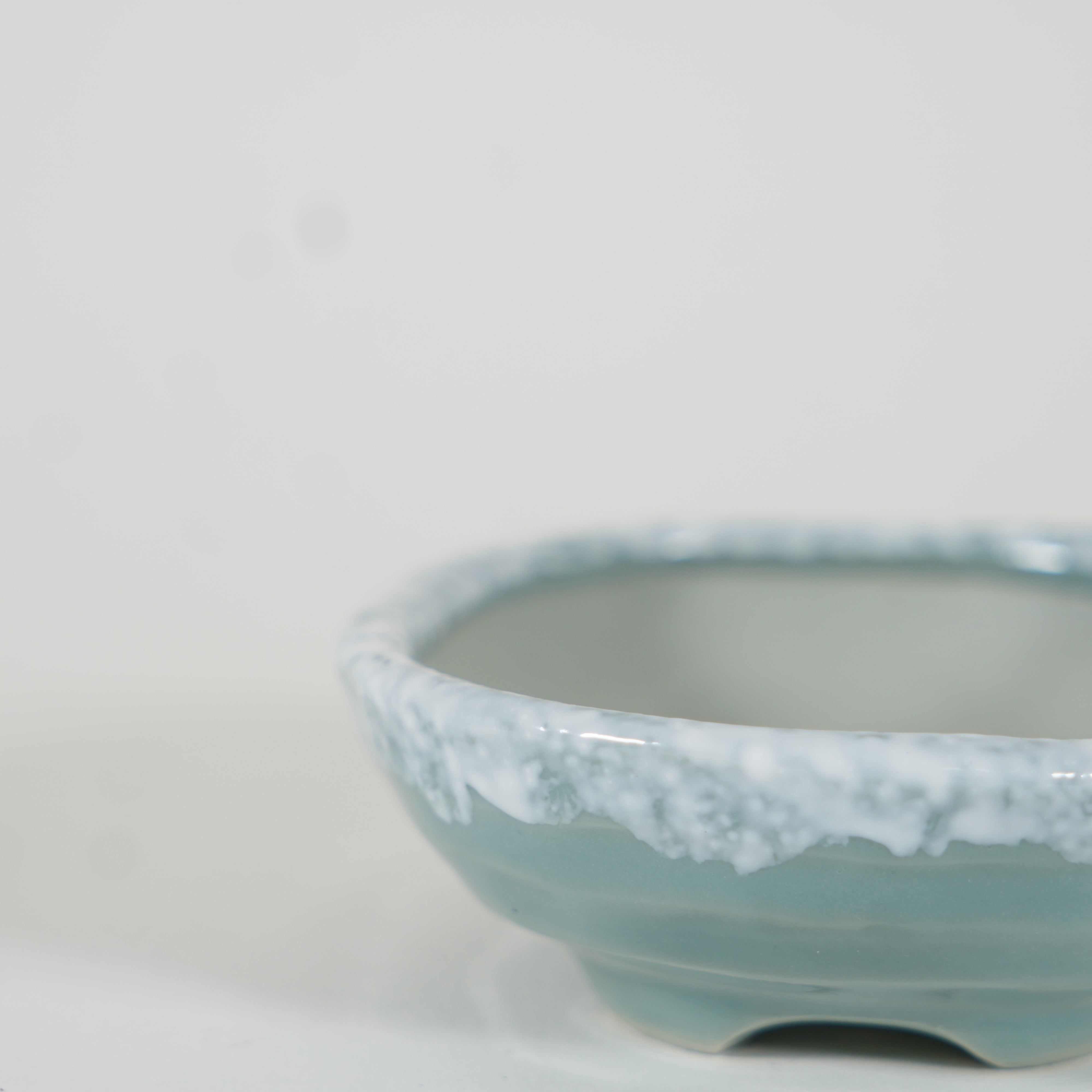 Bonsai Pot / Celadon / Rectangular