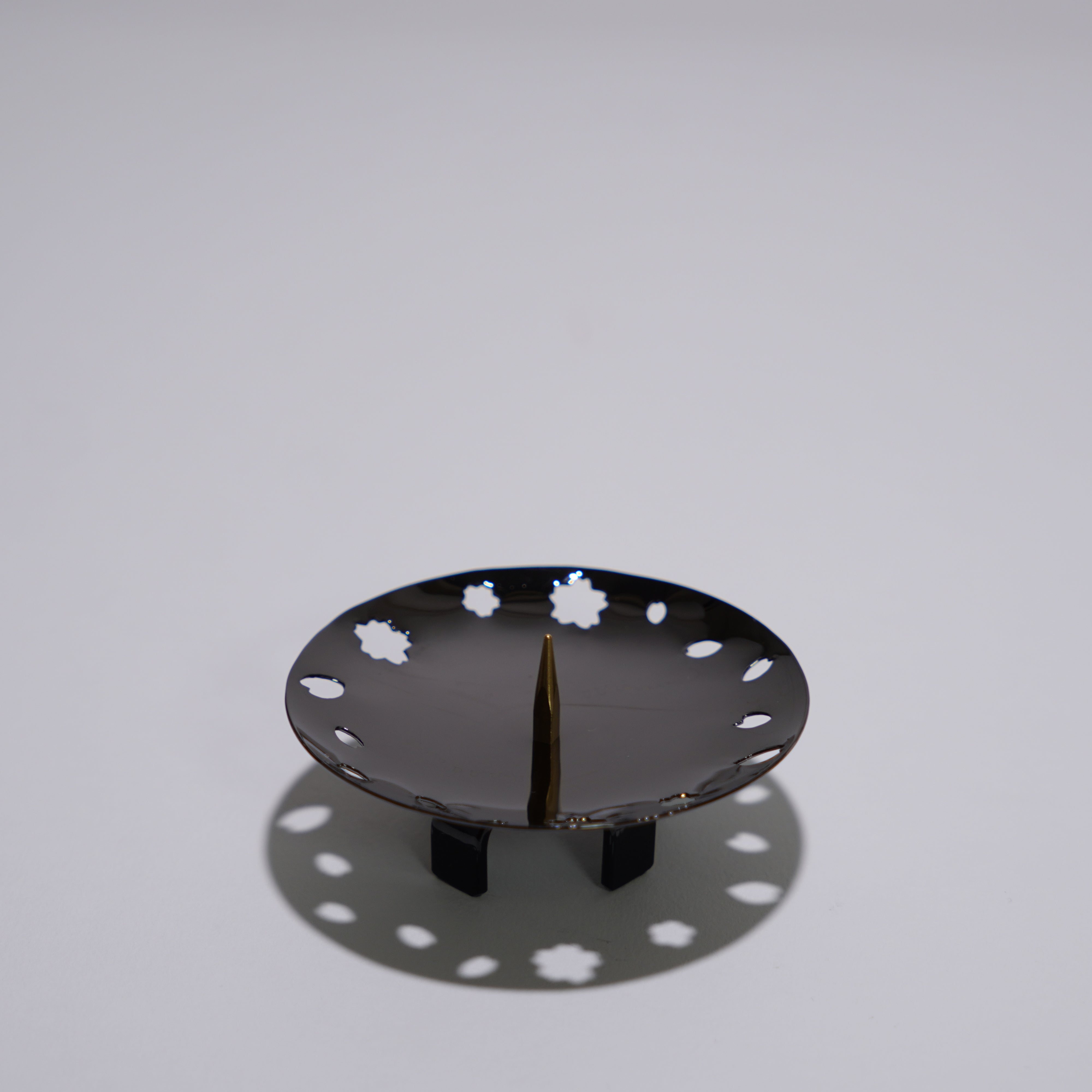 Openwork Candle Holder / Kyo-yaki / Cherry Blossom