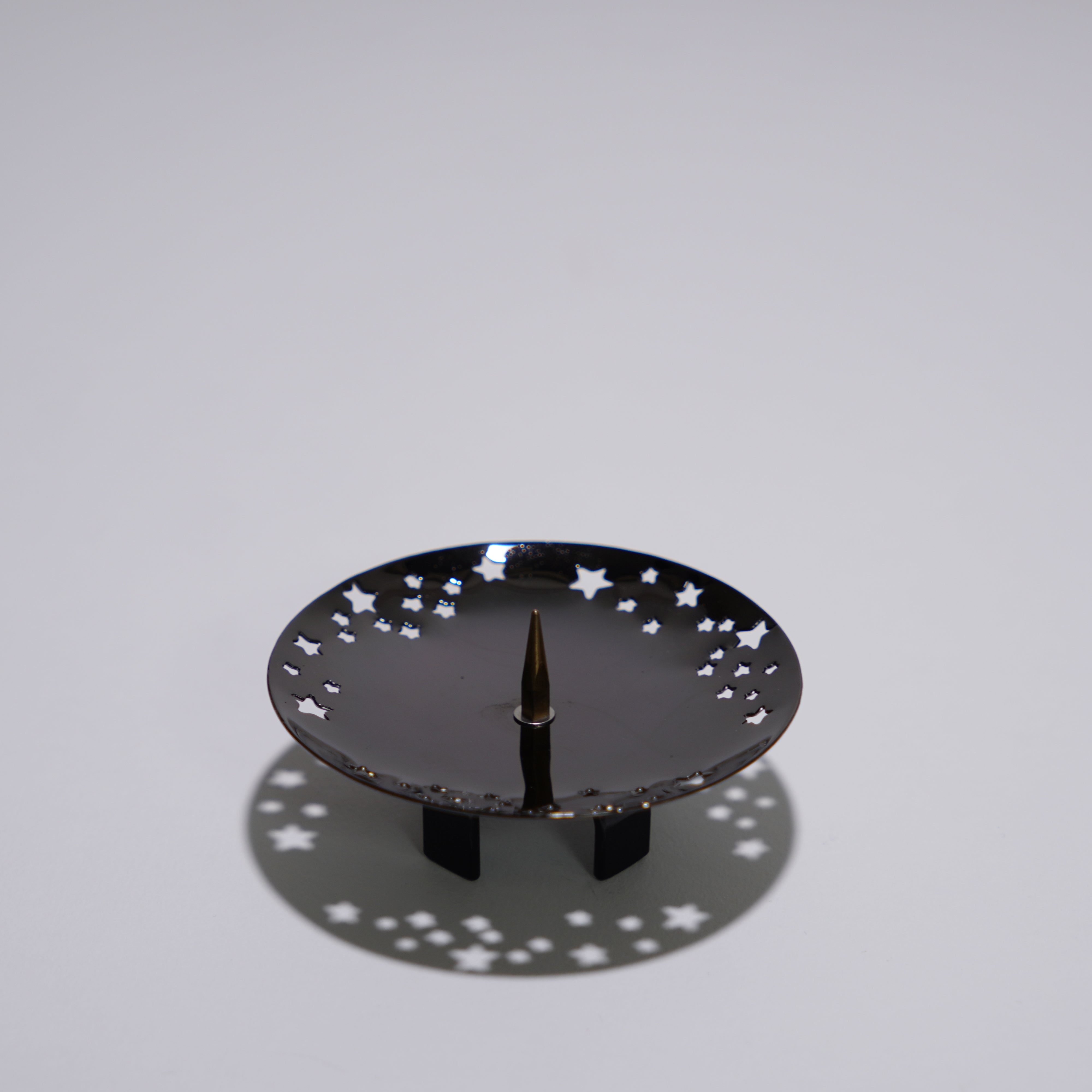 Openwork Candle Holder / Kyo-yaki / Star Pattern