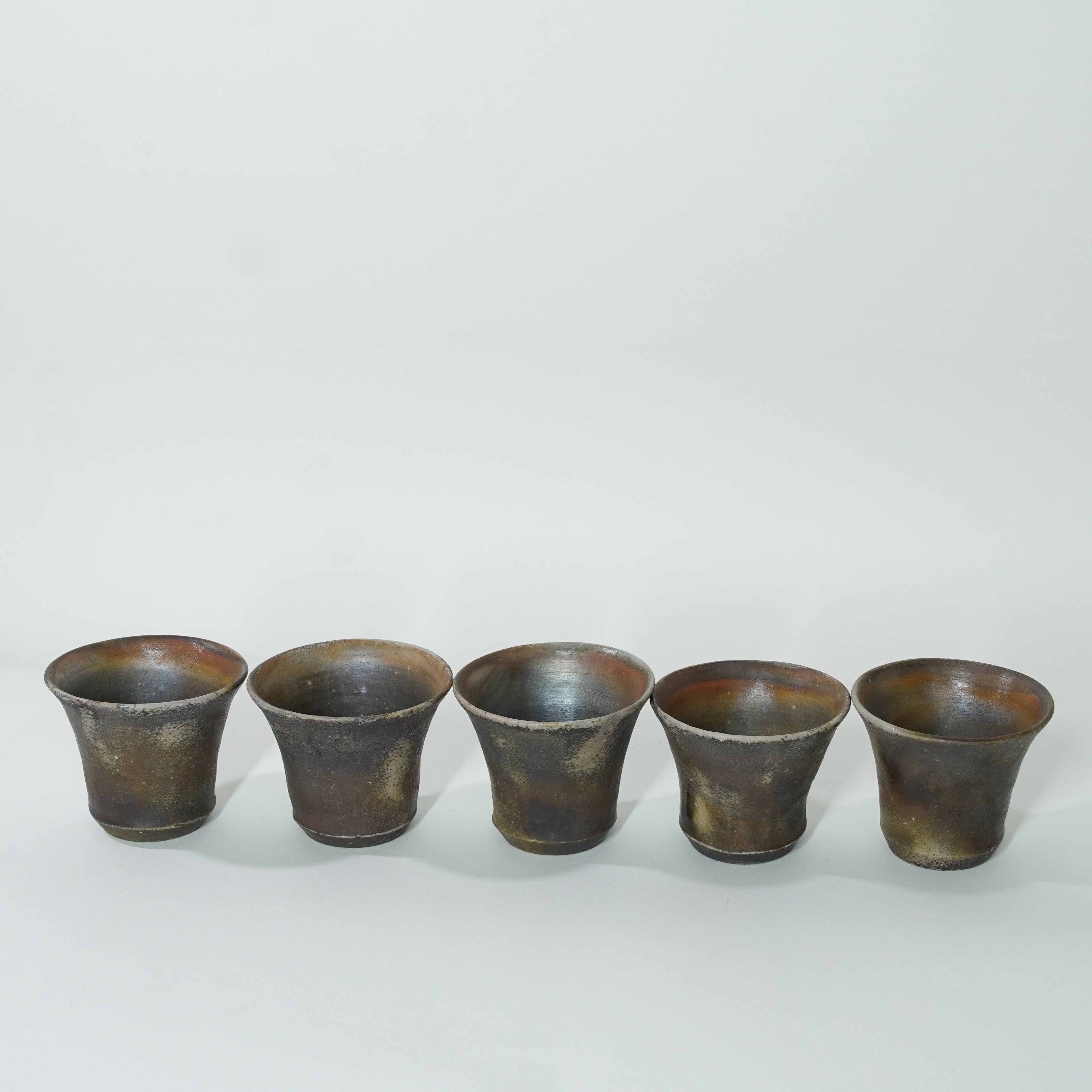 手工twisted茶具(宝藏瓶,热水,集团茶碗)