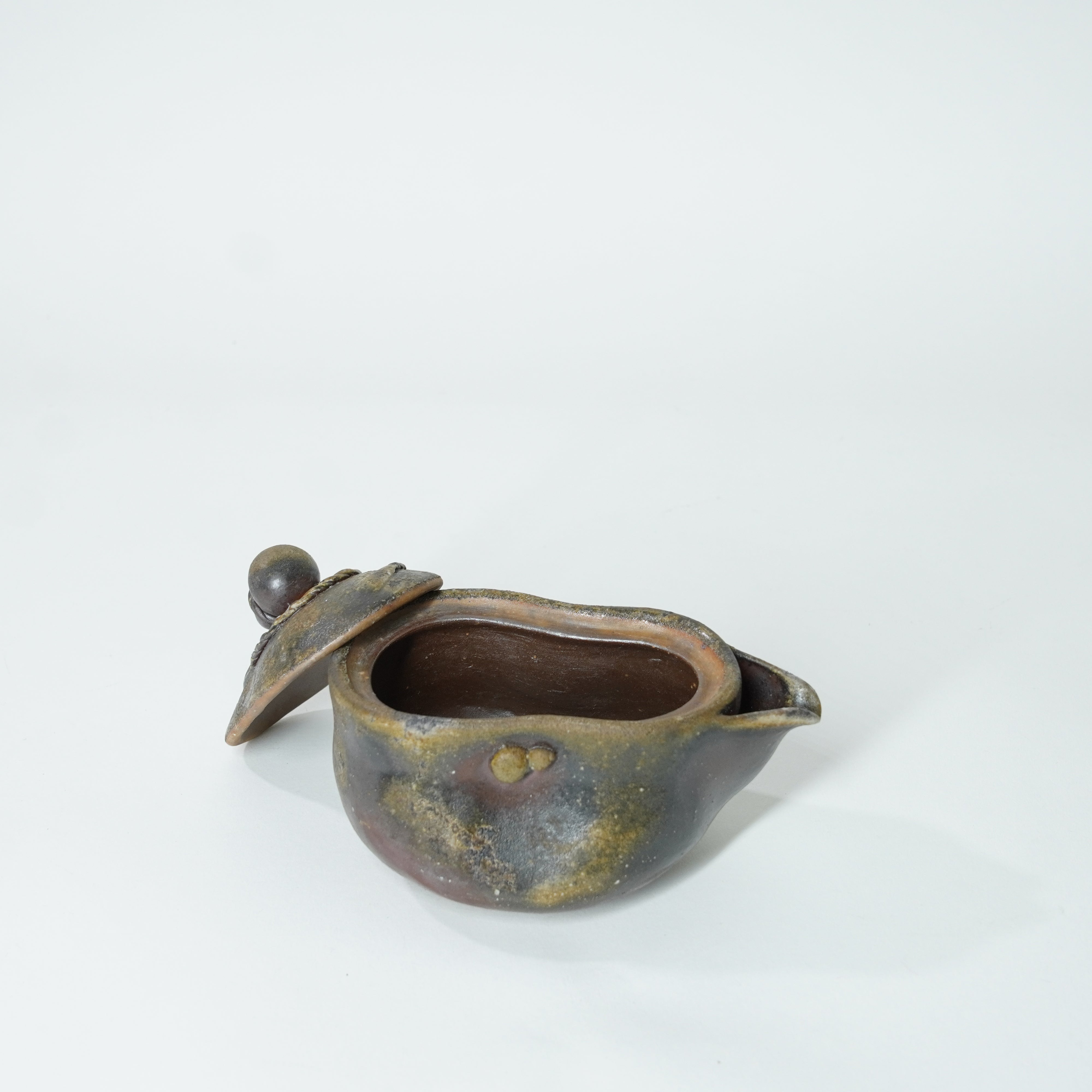 手工twisted茶具(宝藏瓶,热水,集团茶碗)