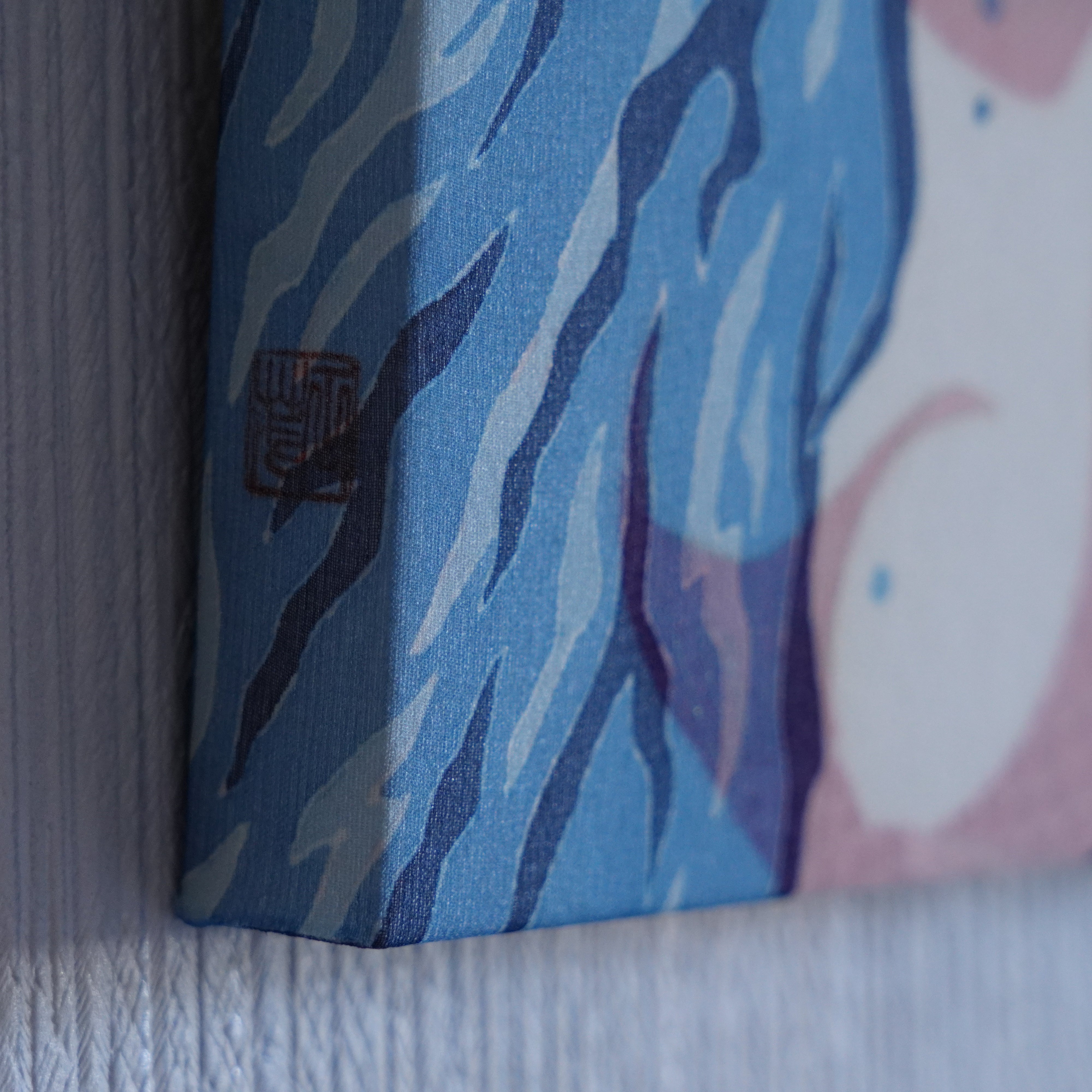 Panel de arte de Kyoto / pez rojo koi