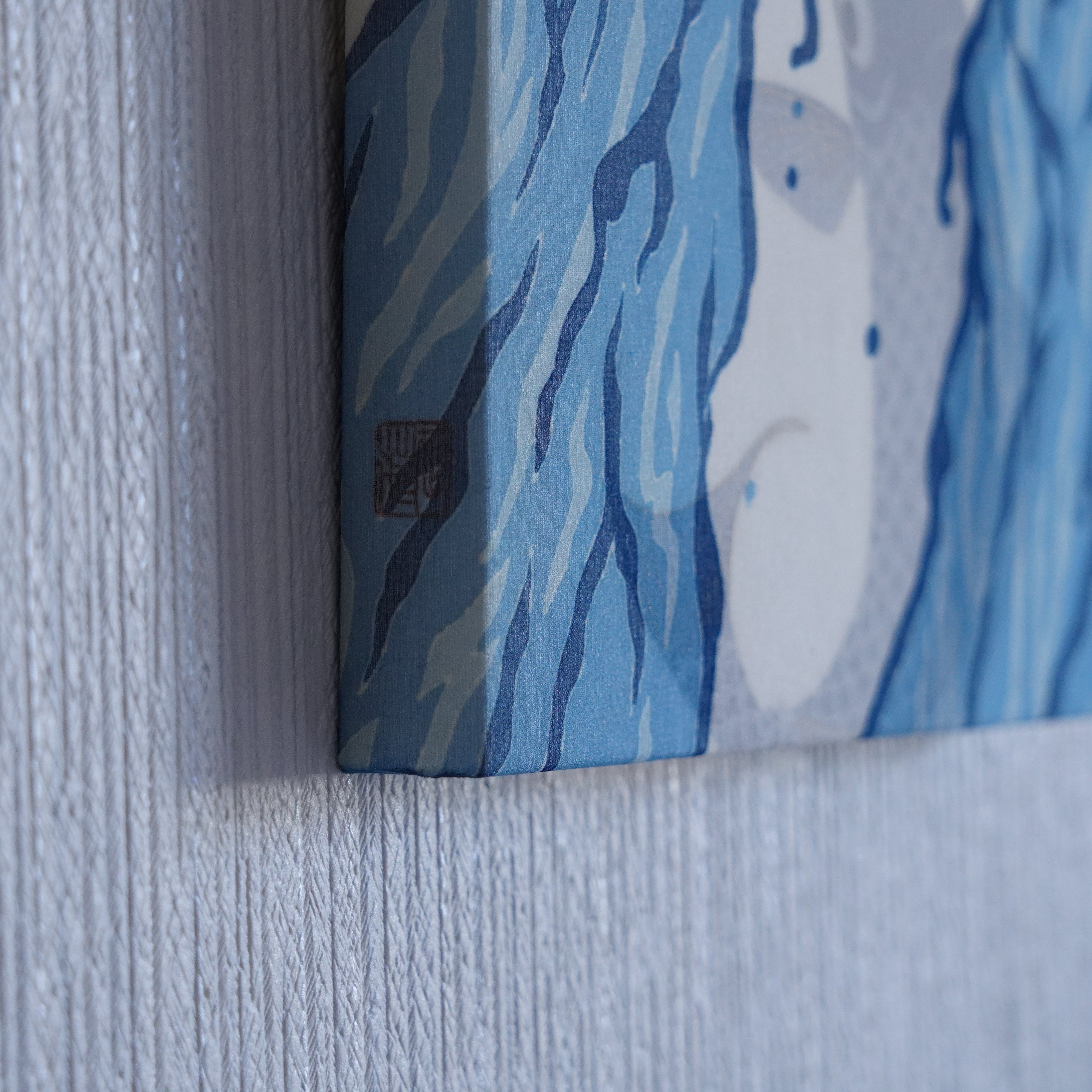 Panel de arte de Kyoto / pez koi