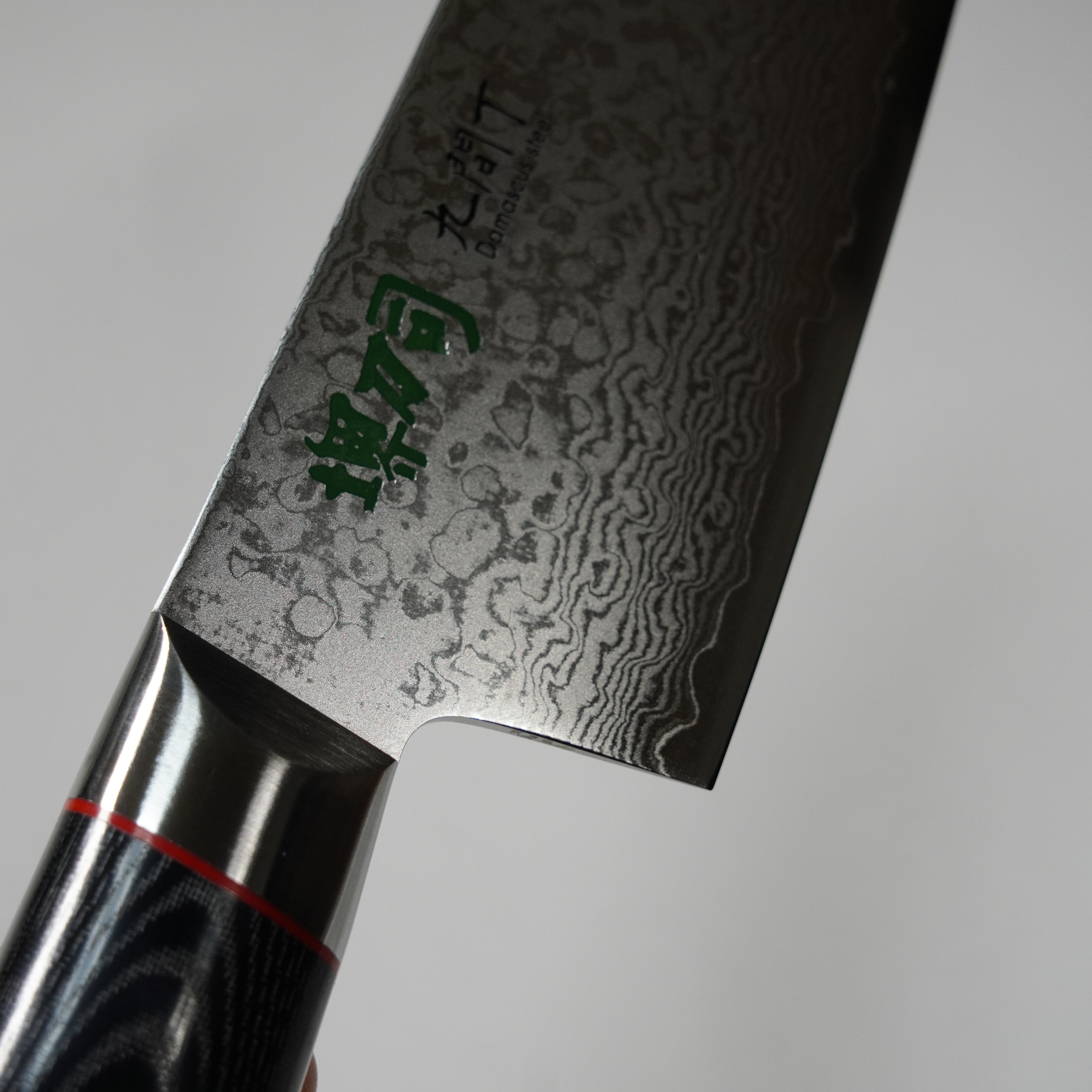 Damaskus / Kyumachou - Santoku / 170 mm