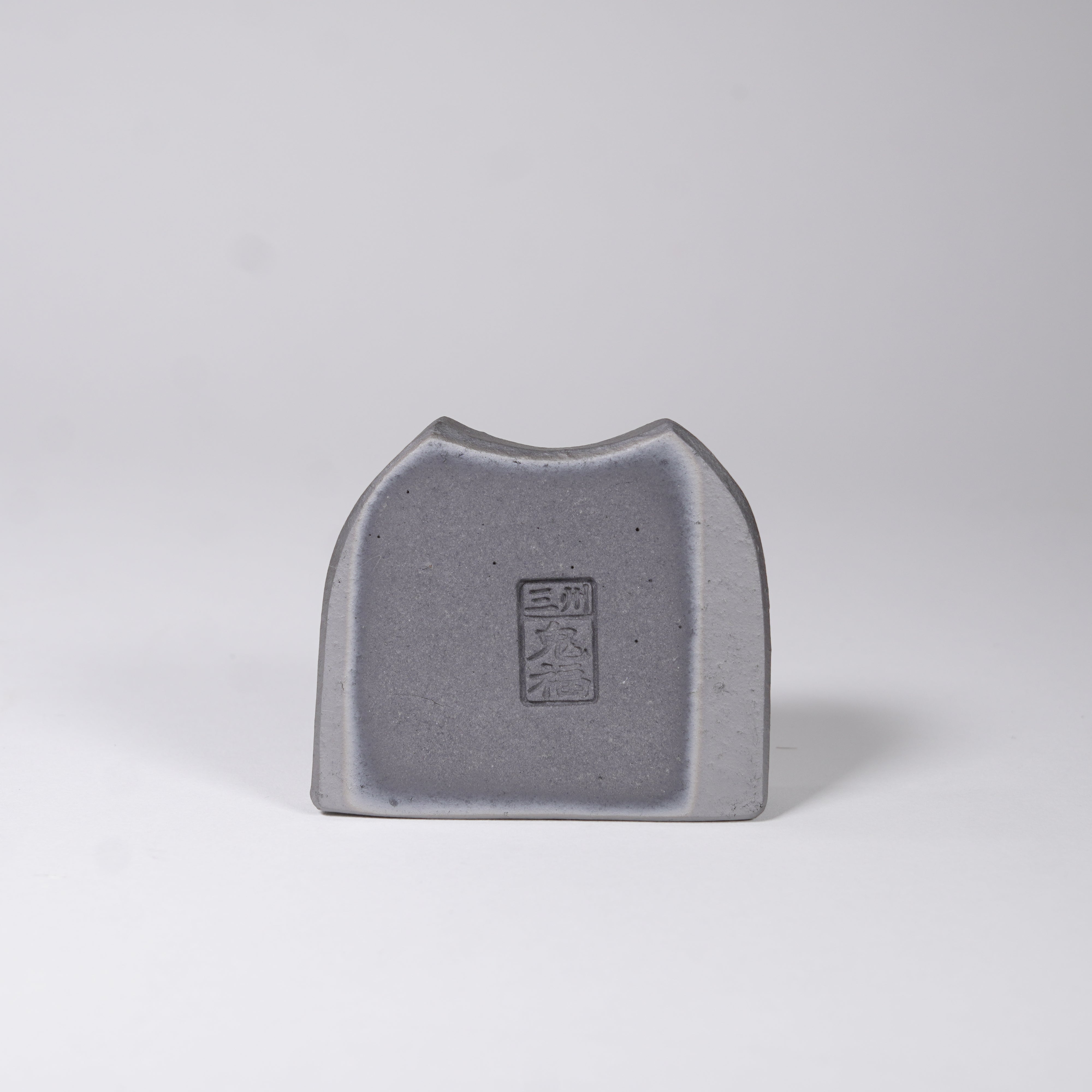 Onigawara Paperweight / Smoked Silver
