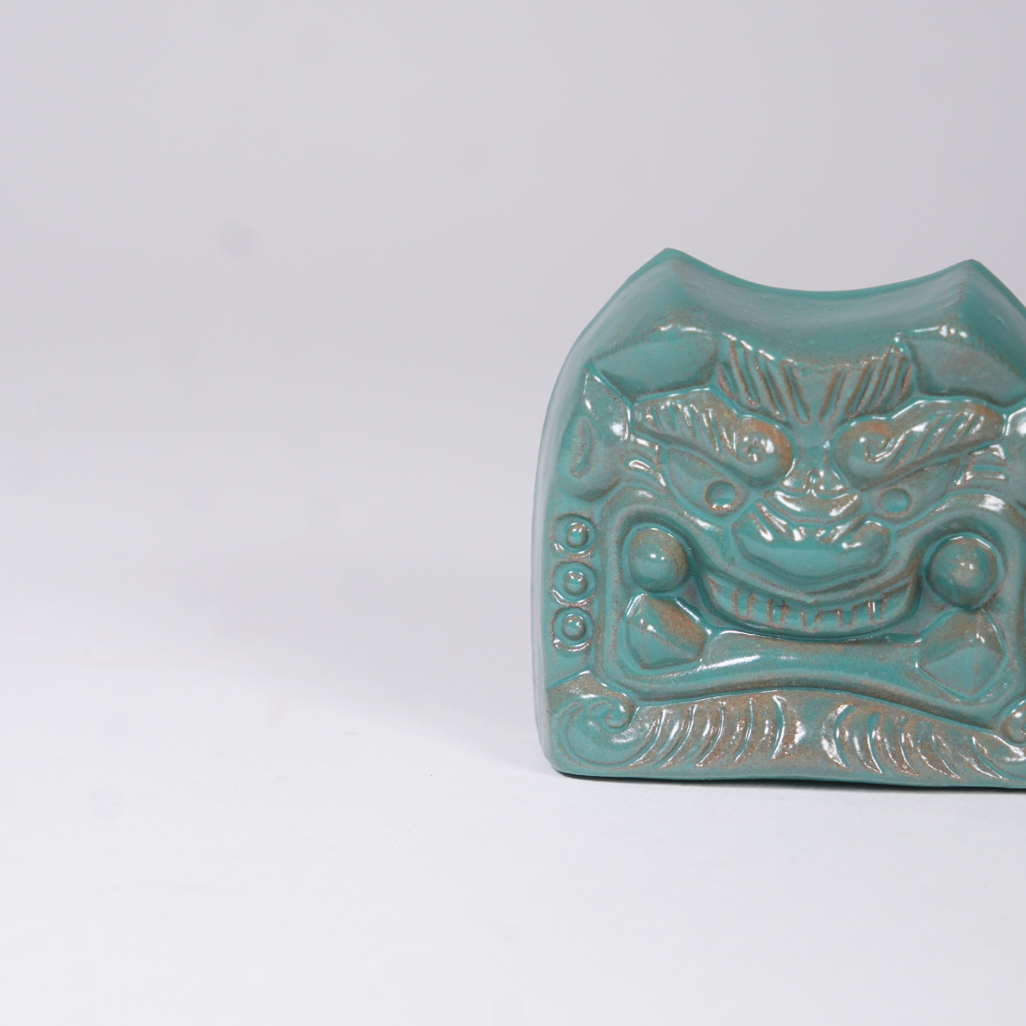 Onigawara empapazado / verde