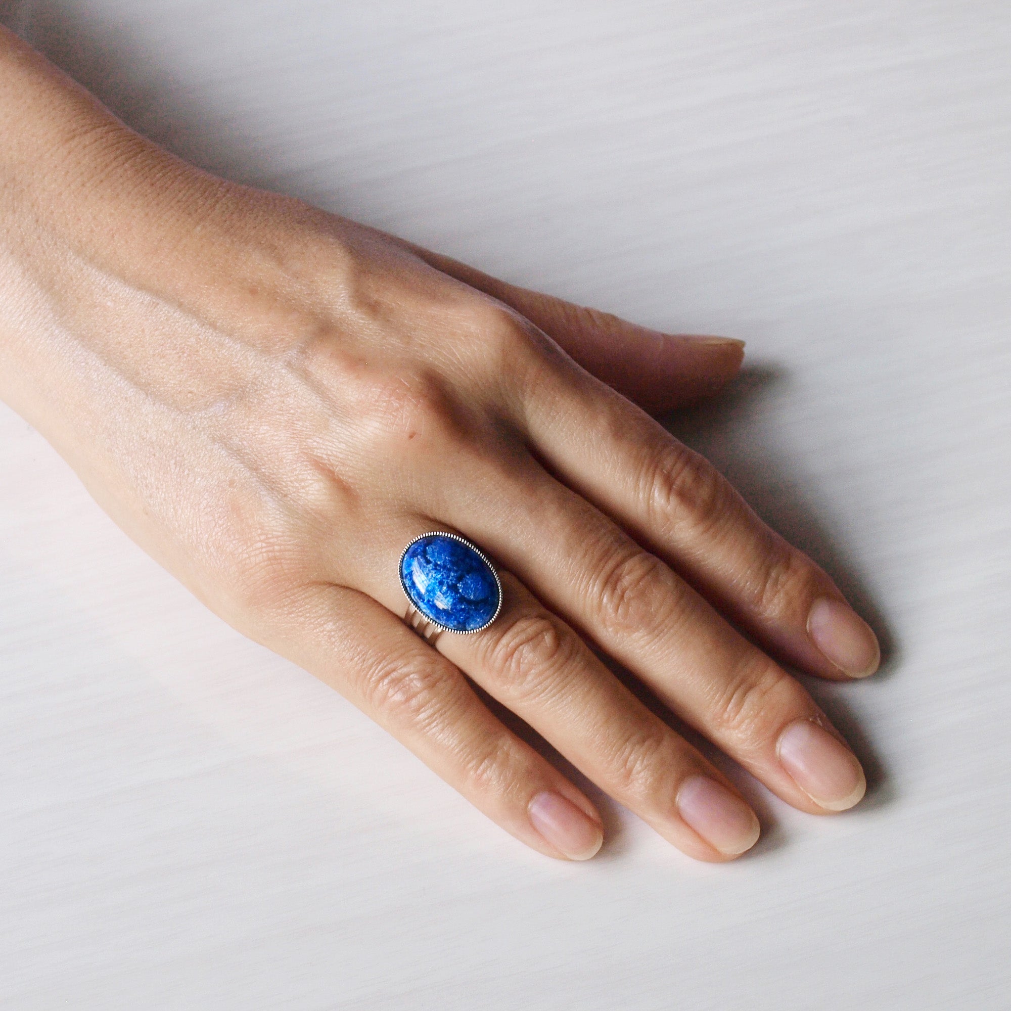 Anneau d'ellipse / suke / 6 couleurs