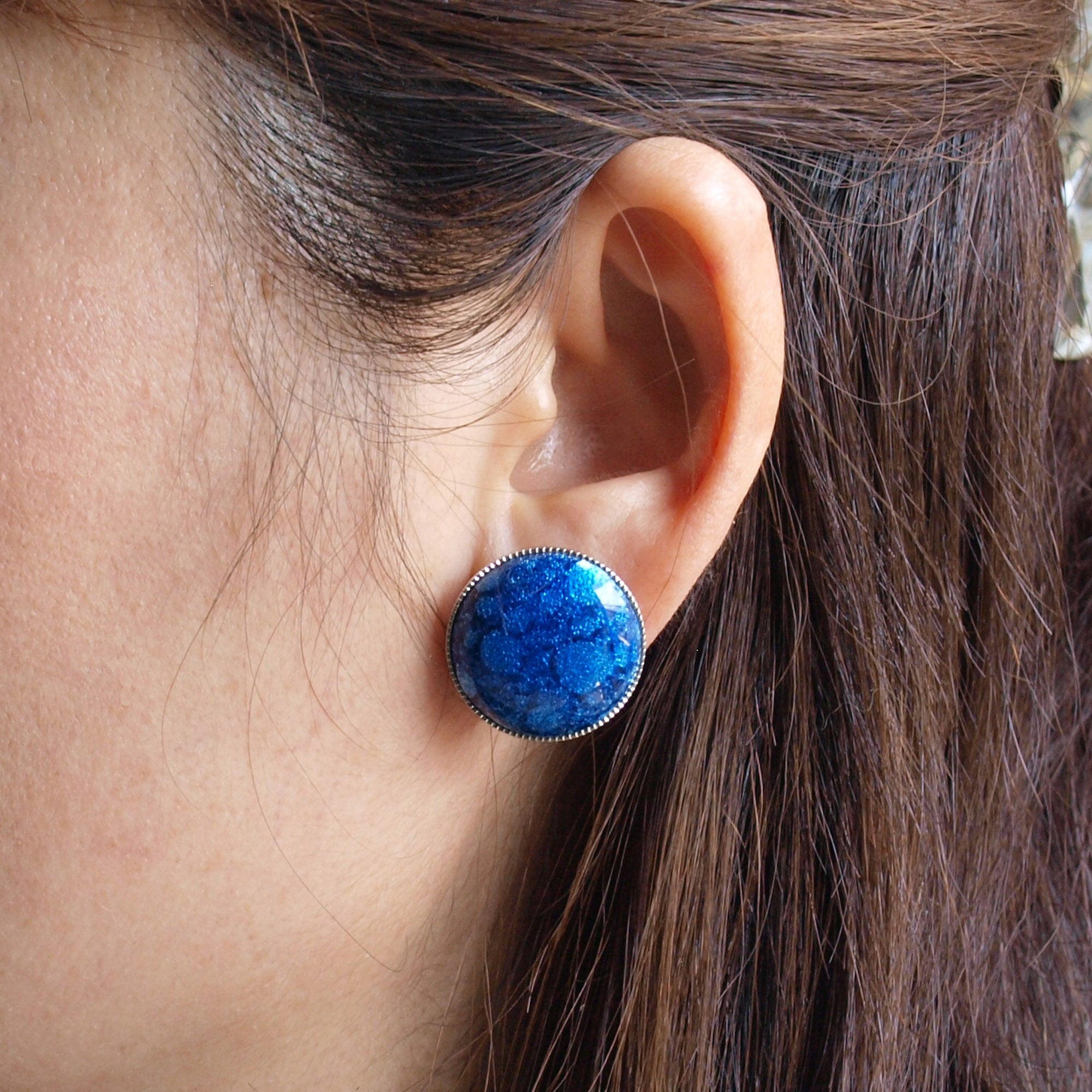 Pendientes redondos / 20 mm / suke / 6 colores